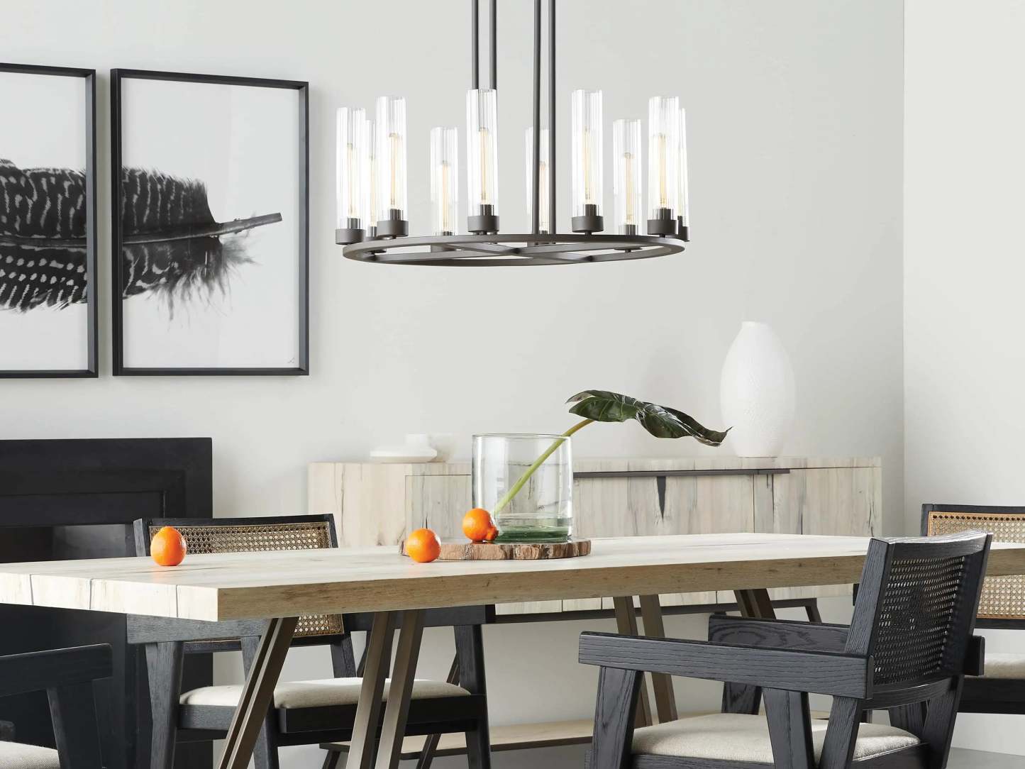 Andreas Round Chandelier-VaseLamps