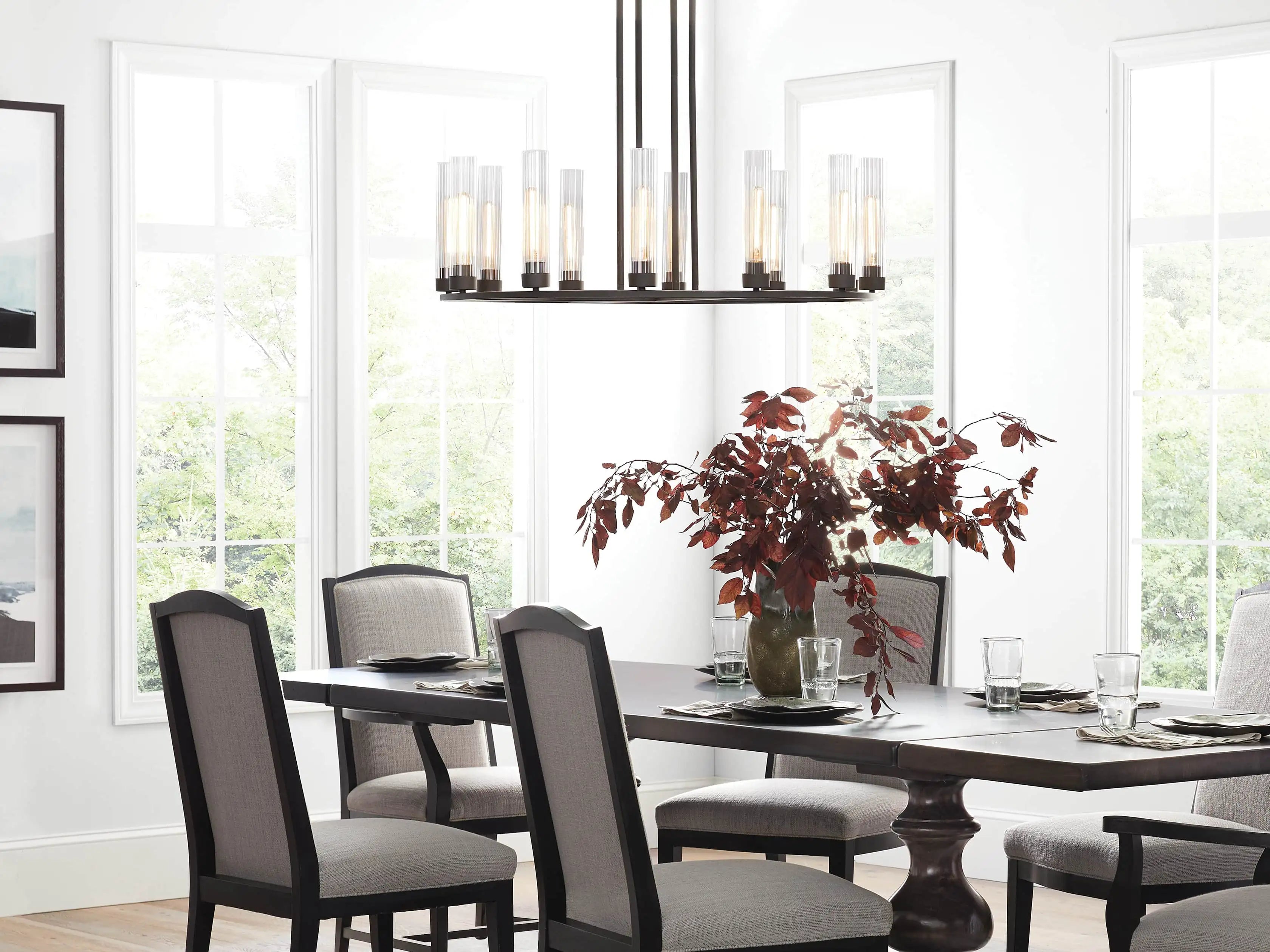 Andreas Round Chandelier-VaseLamps