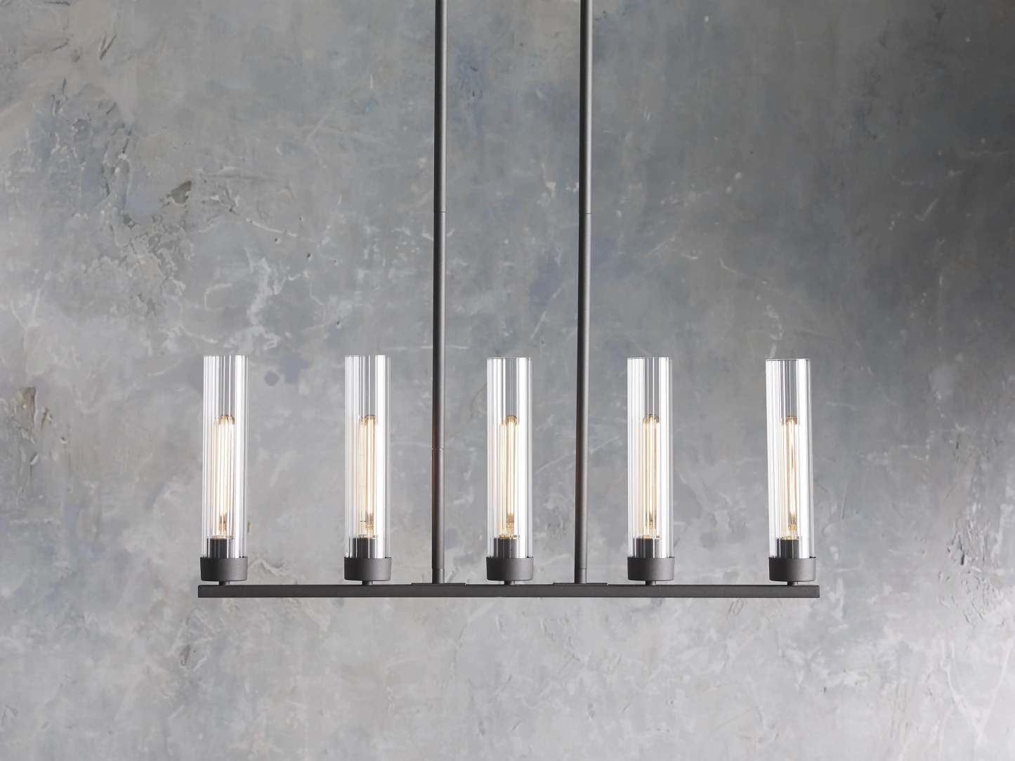 Andreas Linear Chandelier-VaseLamps