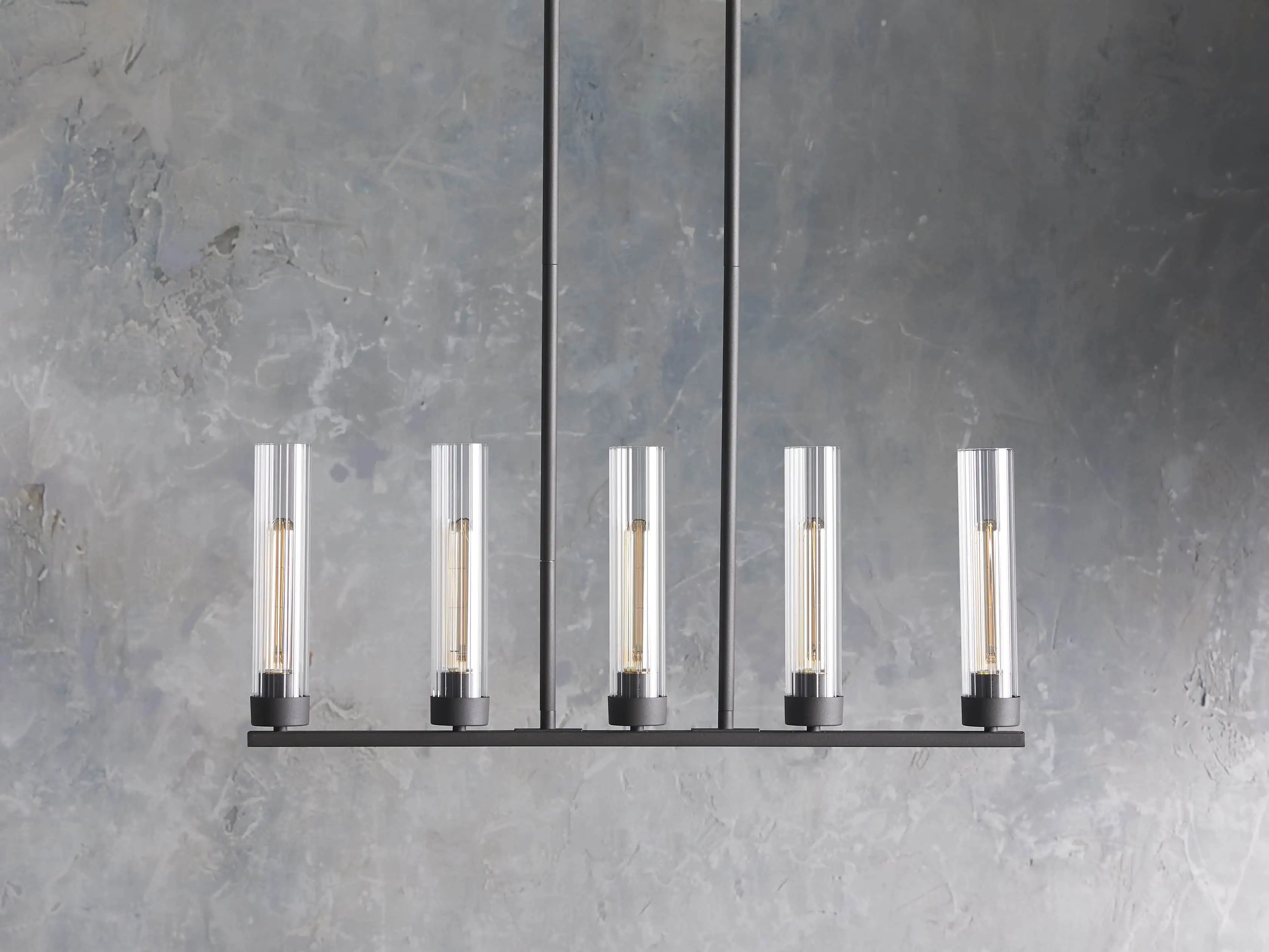 Andreas Linear Chandelier-VaseLamps