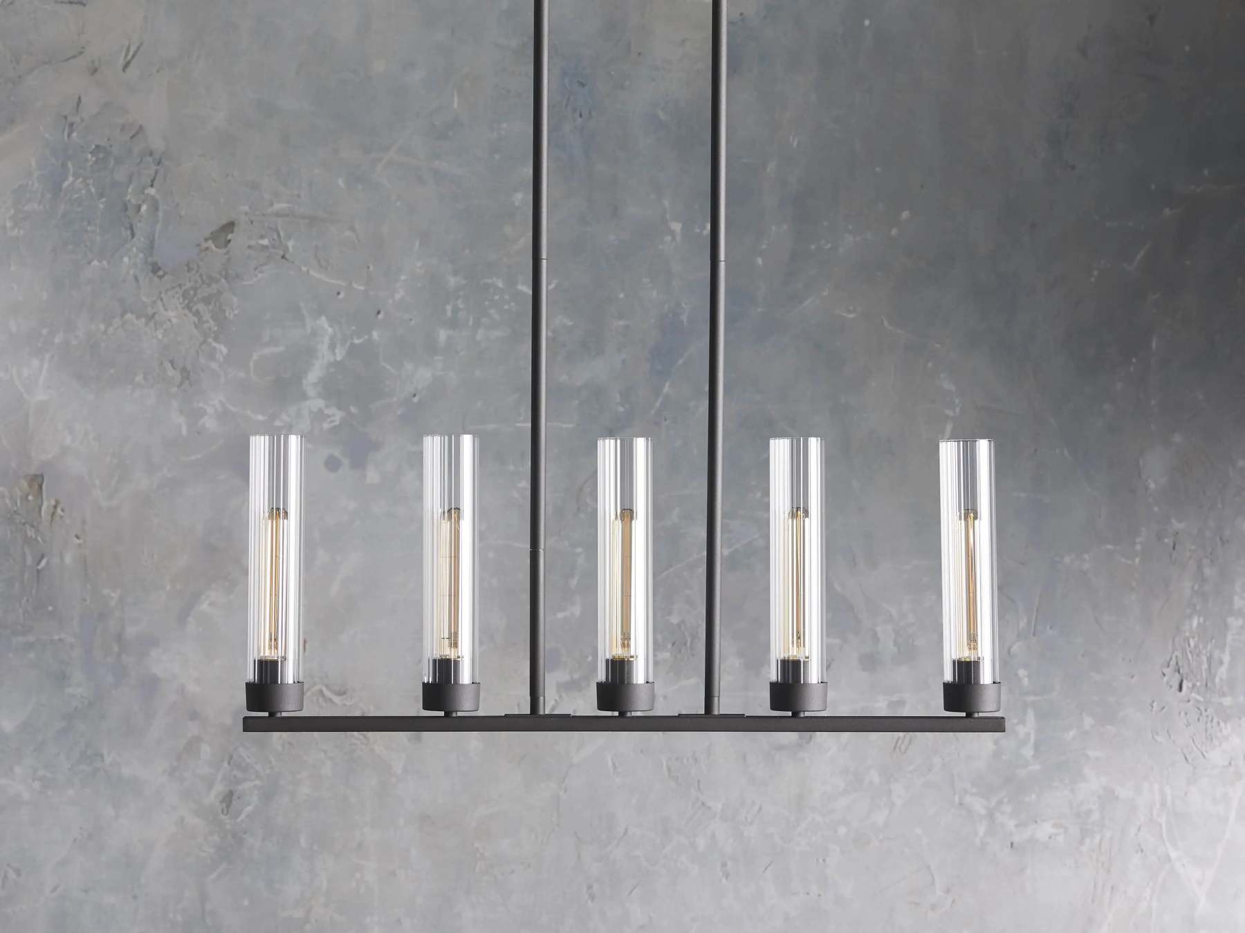 Andreas Linear Chandelier-VaseLamps