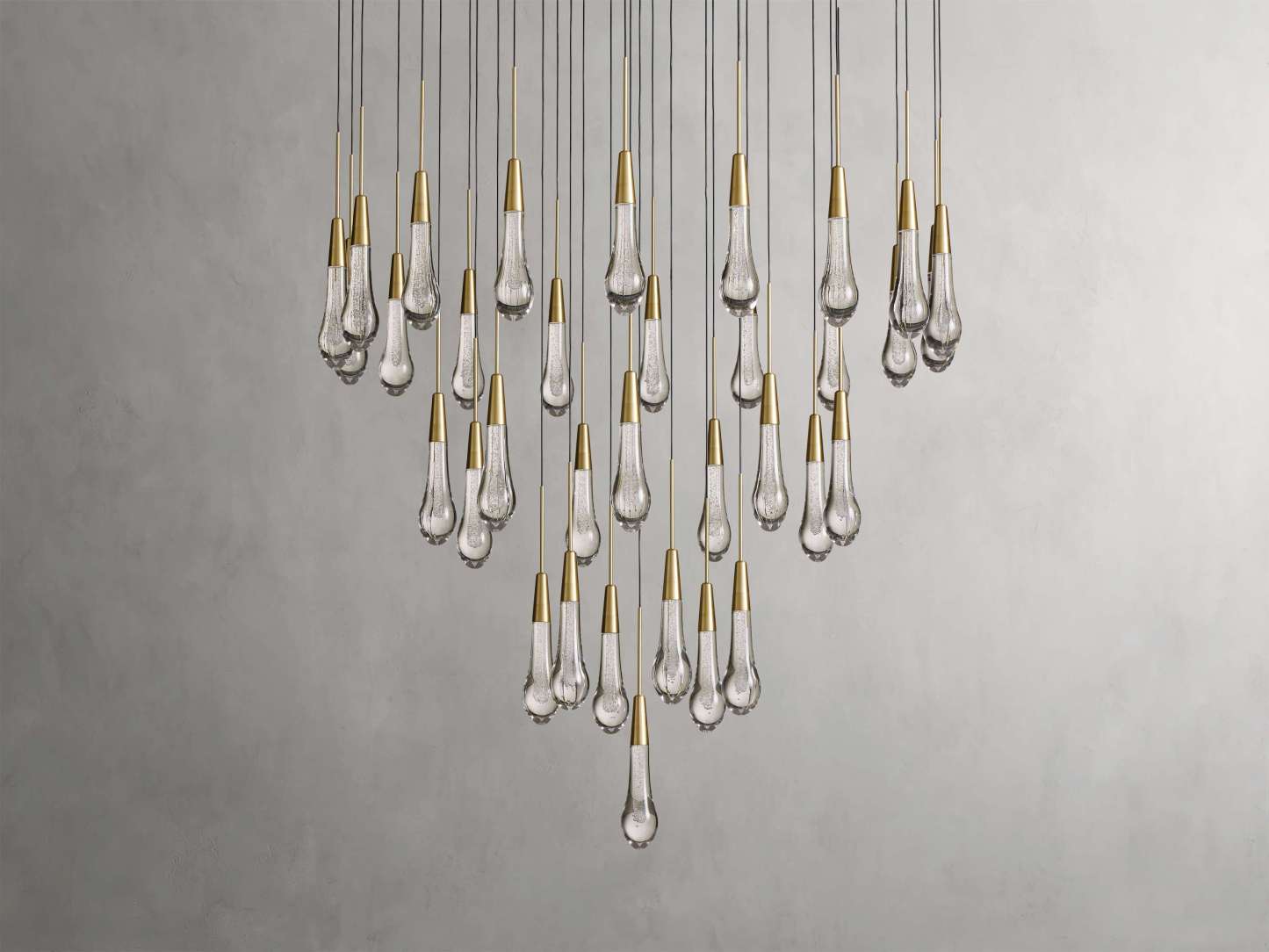 Solitaire Round Chandelier-VaseLamps