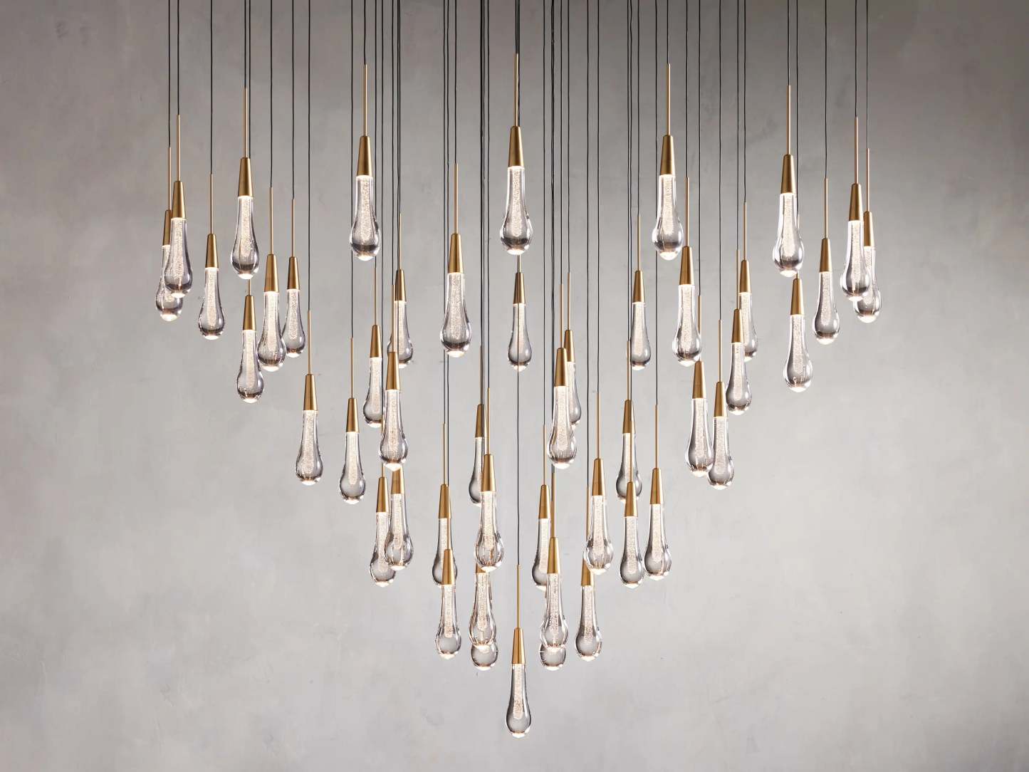 Solitaire Round Chandelier-VaseLamps