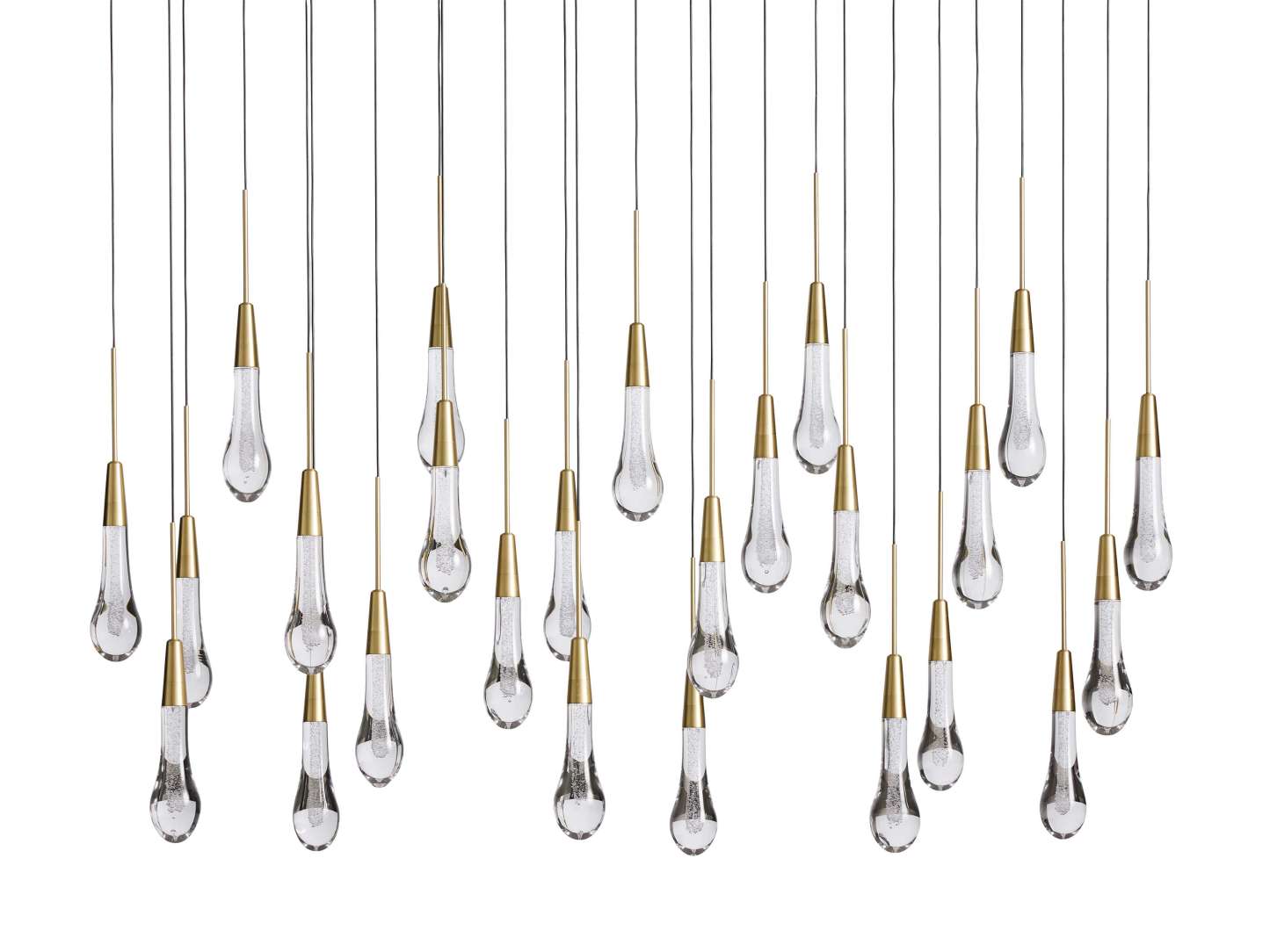 Solitaire Linear Chandelier-VaseLamps