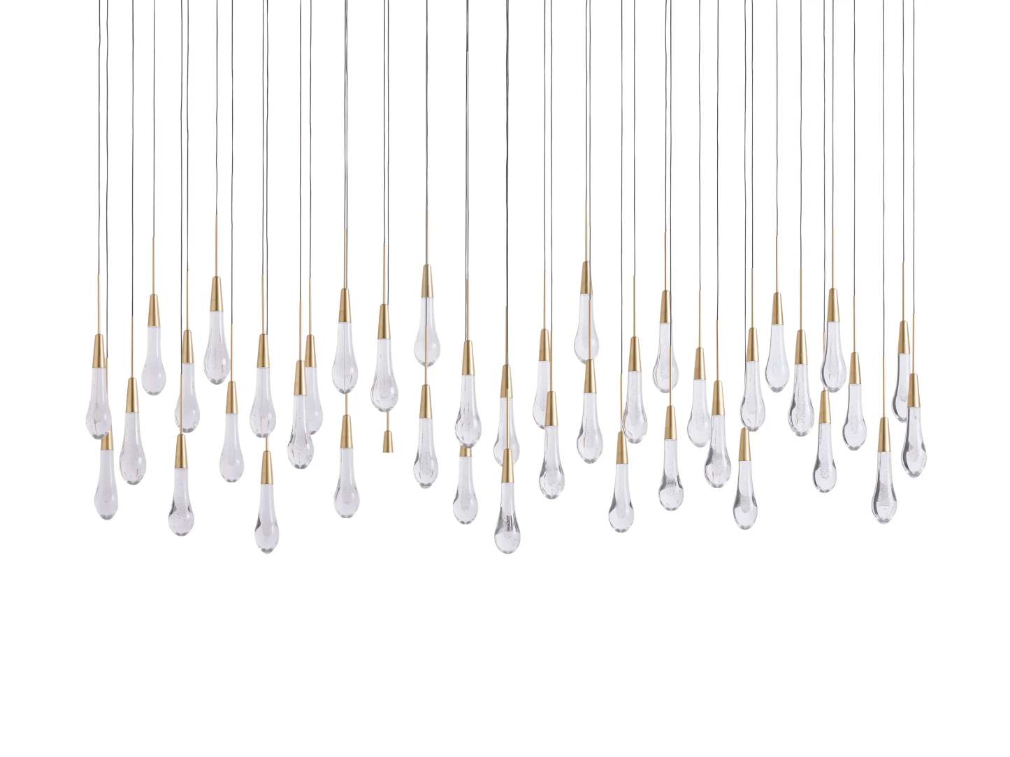 Solitaire Linear Chandelier-VaseLamps