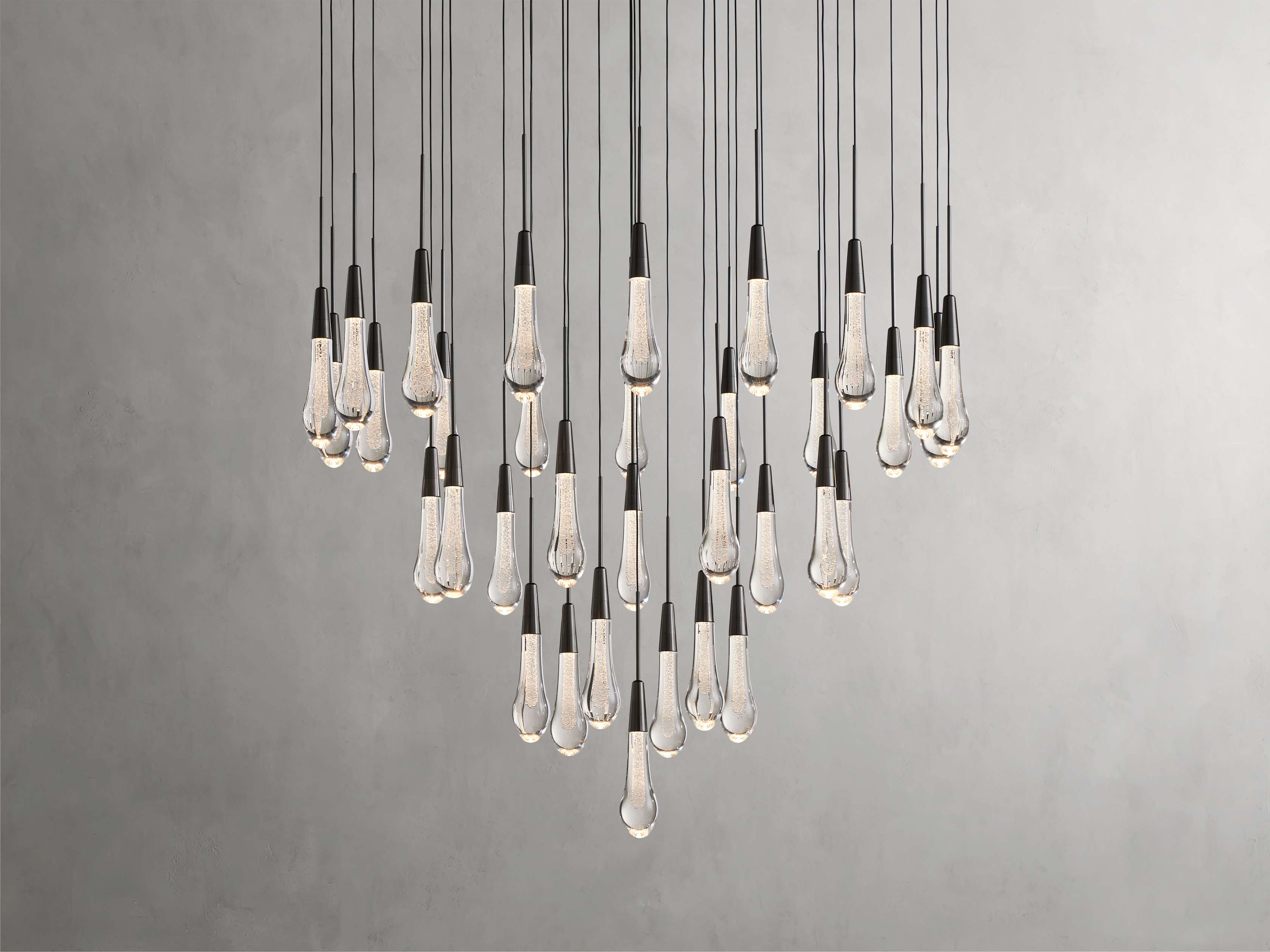 Solitaire Round Chandelier-VaseLamps