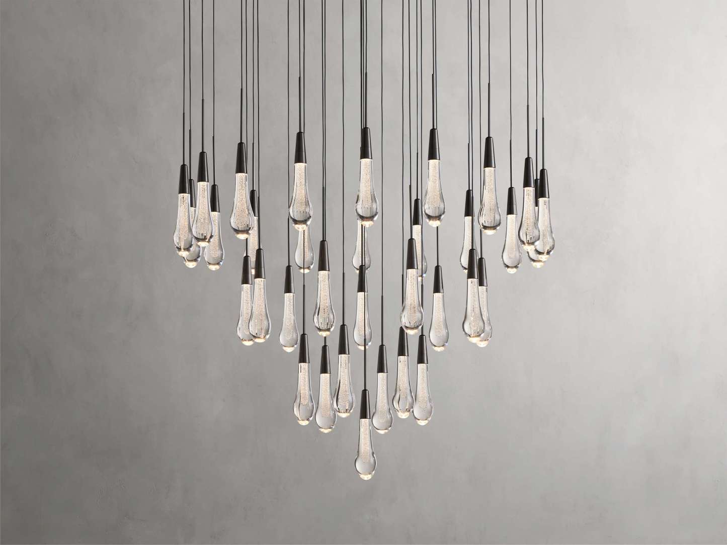 Solitaire Round Chandelier-VaseLamps