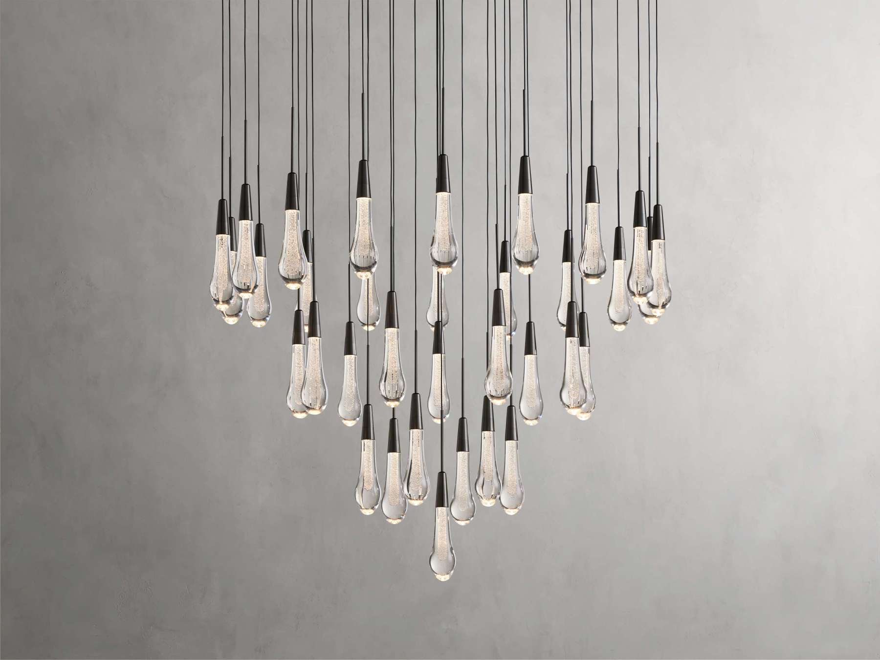 Solitaire Round Chandelier-VaseLamps