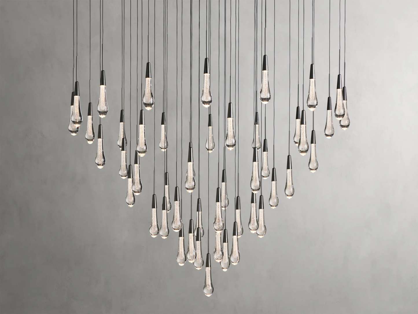 Solitaire Round Chandelier-VaseLamps