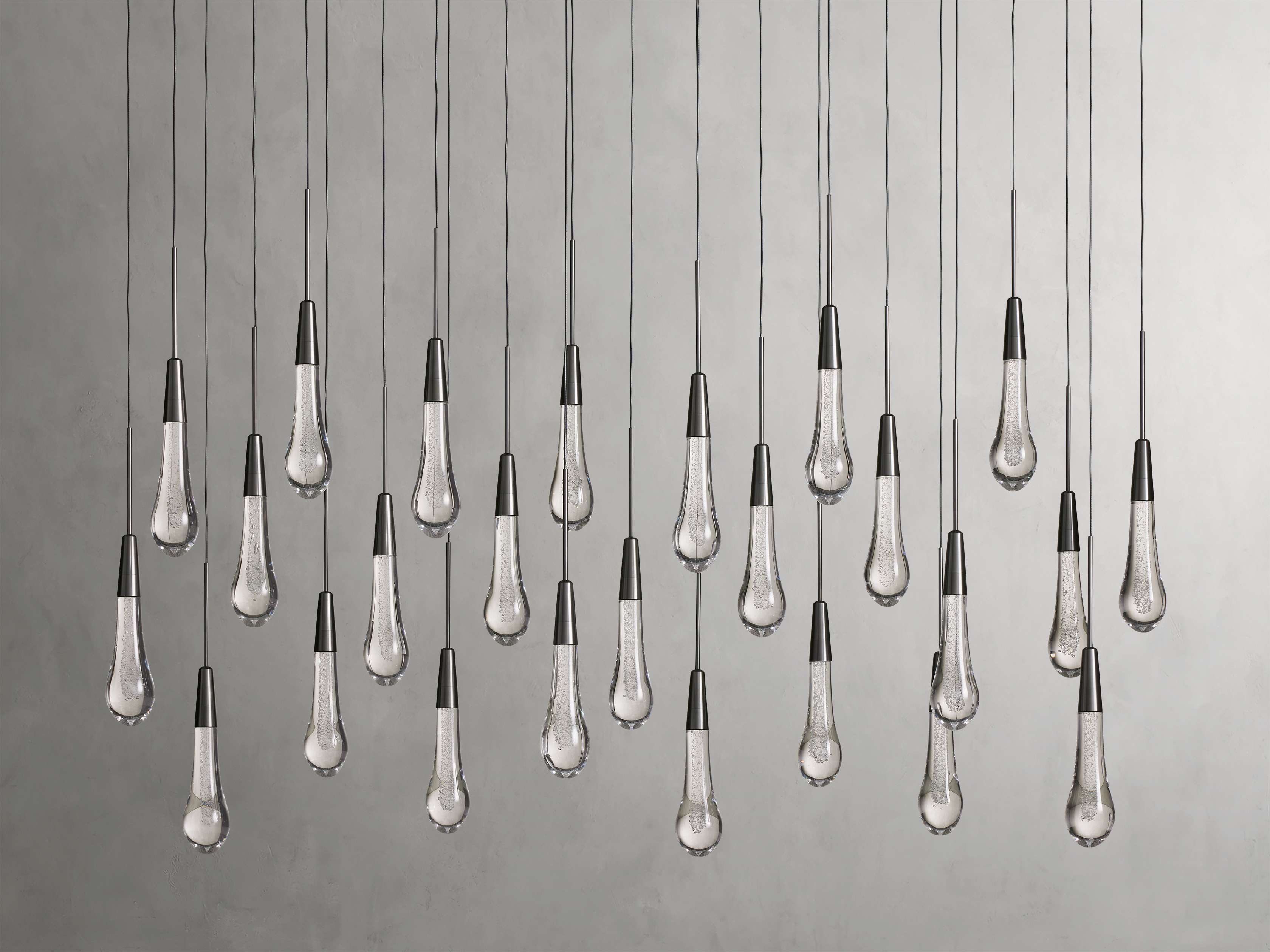 Solitaire Linear Chandelier-VaseLamps