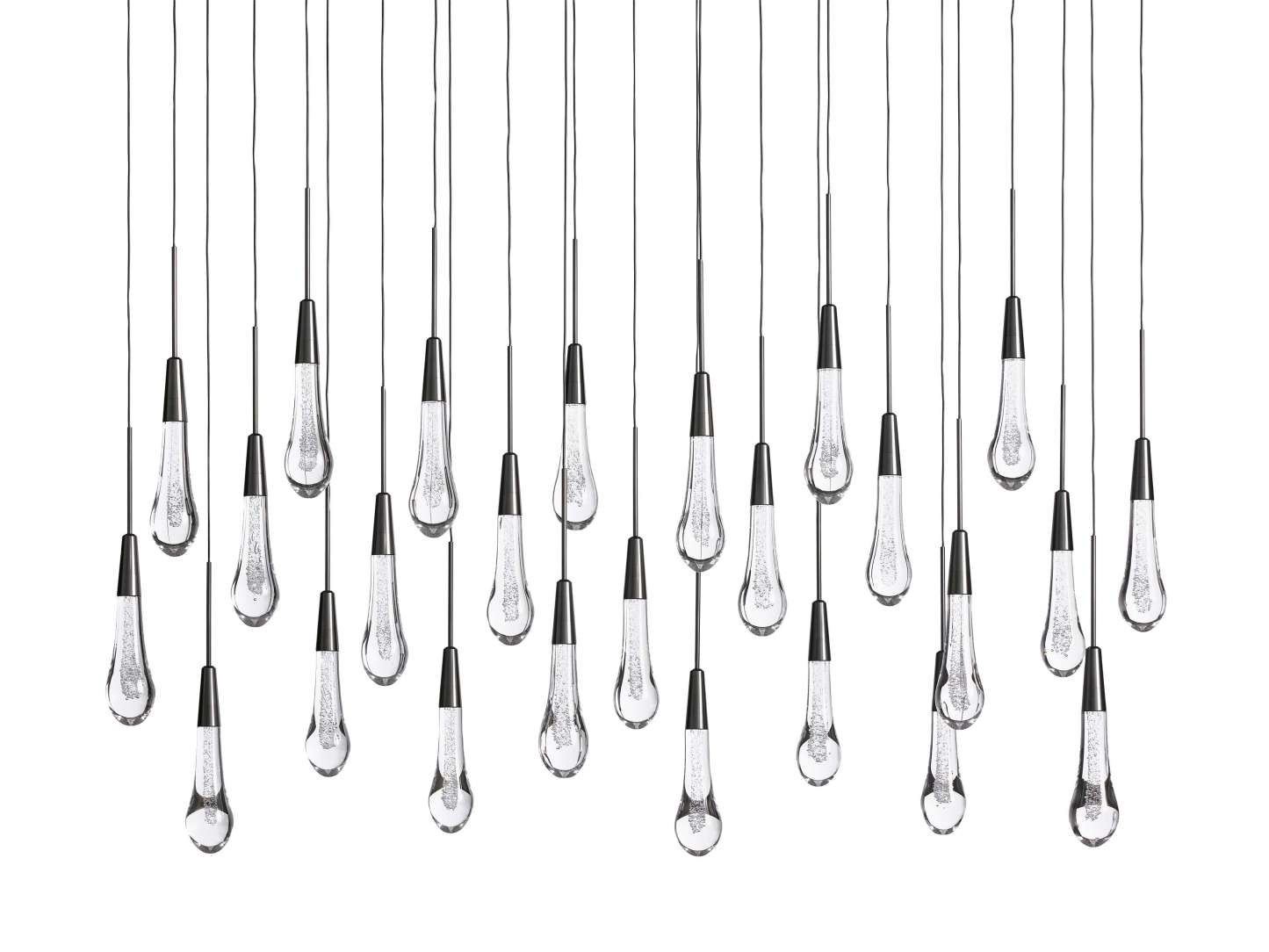 Solitaire Linear Chandelier-VaseLamps