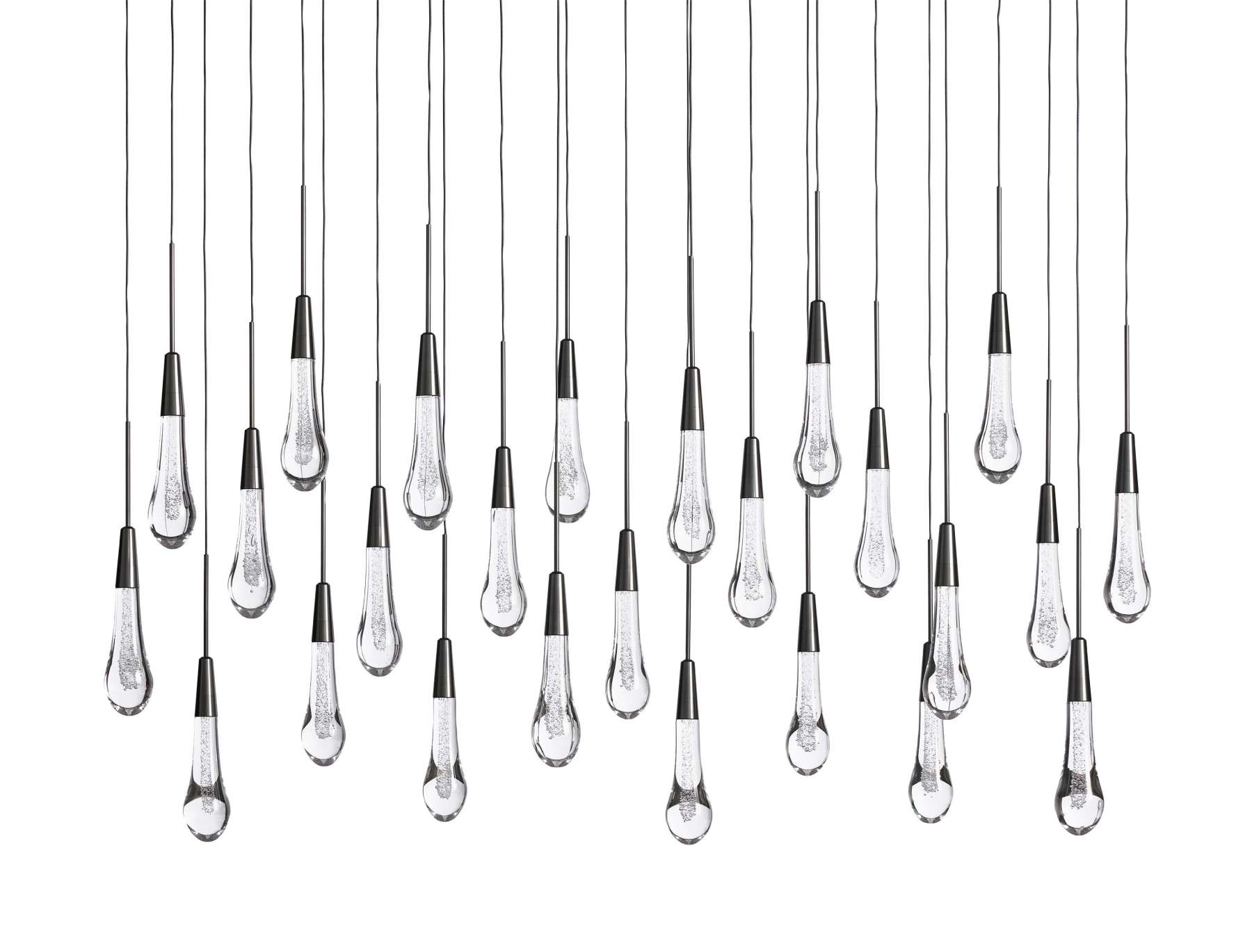 Solitaire Linear Chandelier-VaseLamps