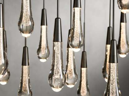 Solitaire Linear Chandelier-VaseLamps