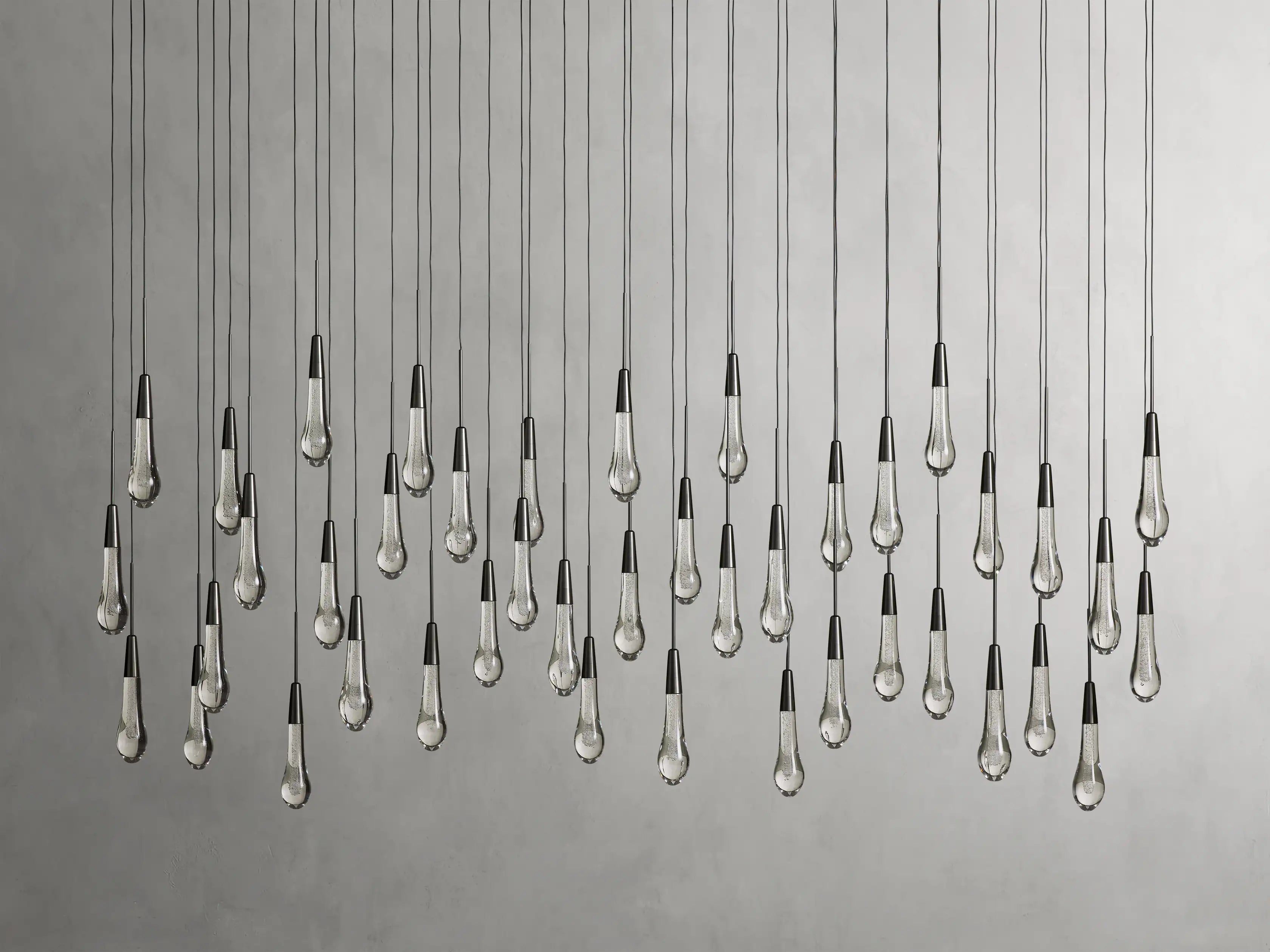 Solitaire Linear Chandelier-VaseLamps
