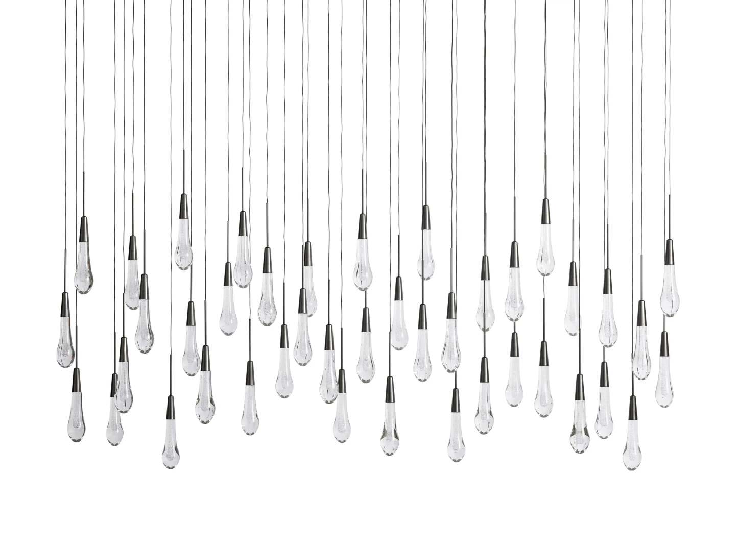 Solitaire Linear Chandelier-VaseLamps