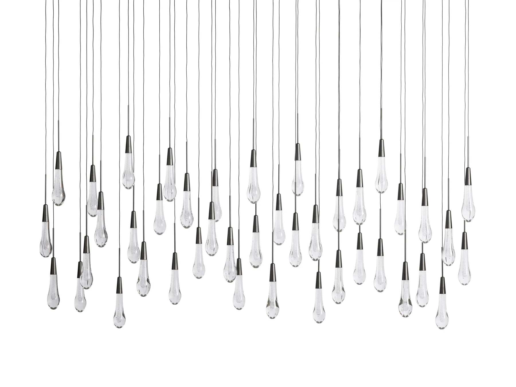 Solitaire Linear Chandelier-VaseLamps