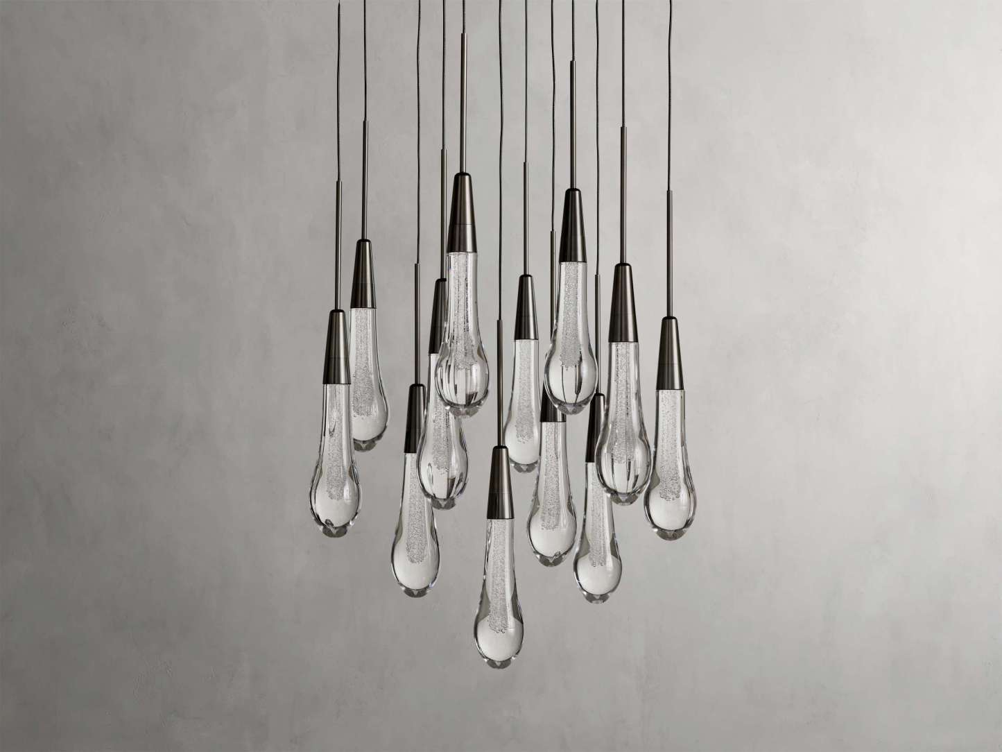 Solitaire Round Chandelier-VaseLamps