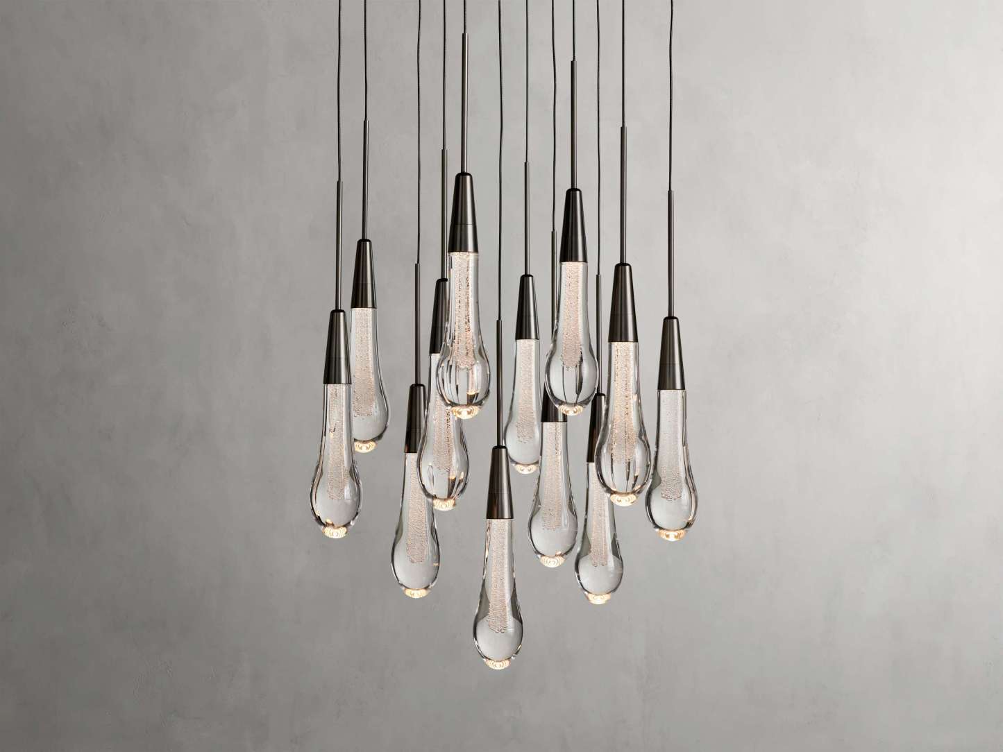 Solitaire Round Chandelier-VaseLamps