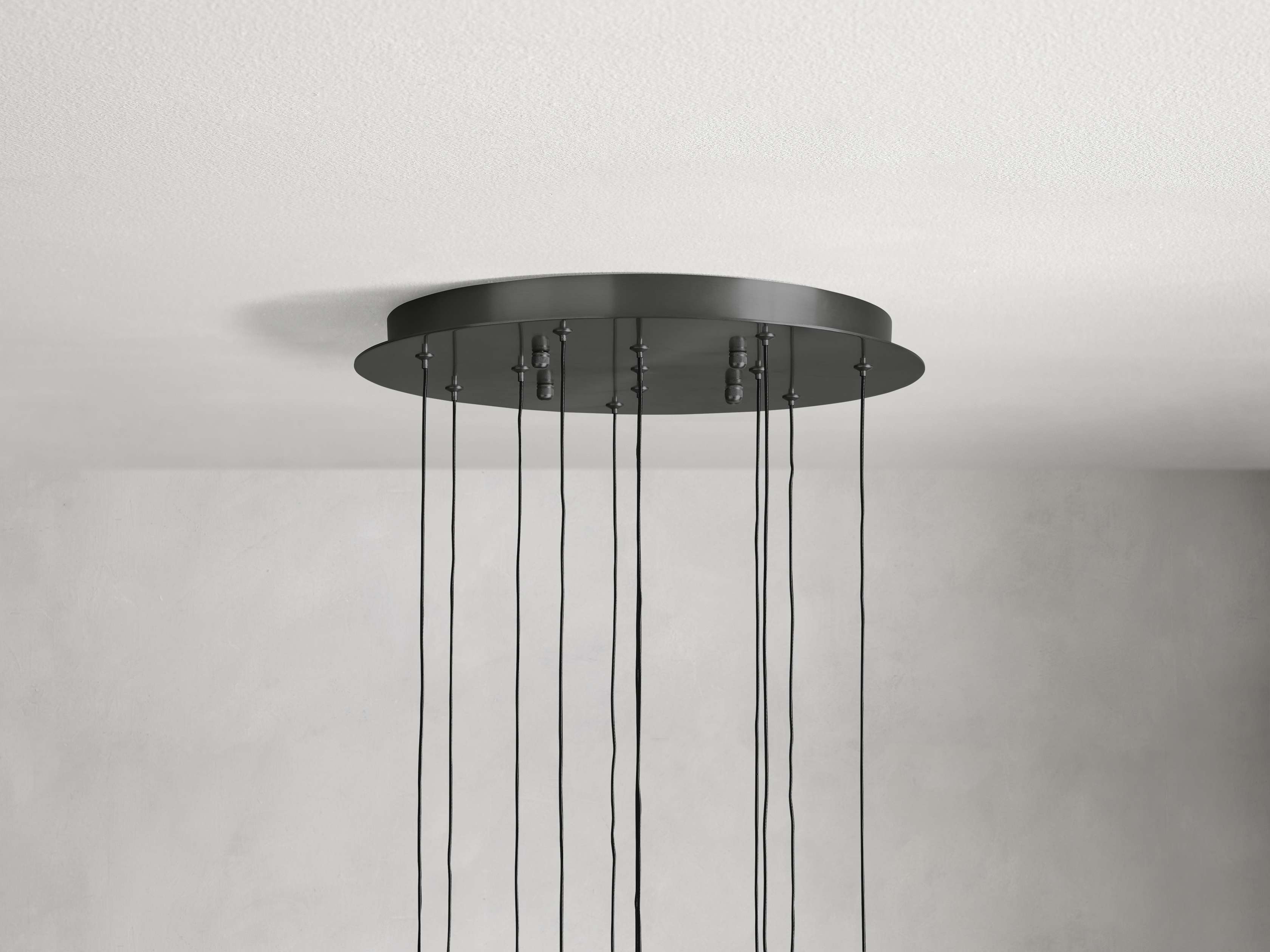 Solitaire Round Chandelier-VaseLamps