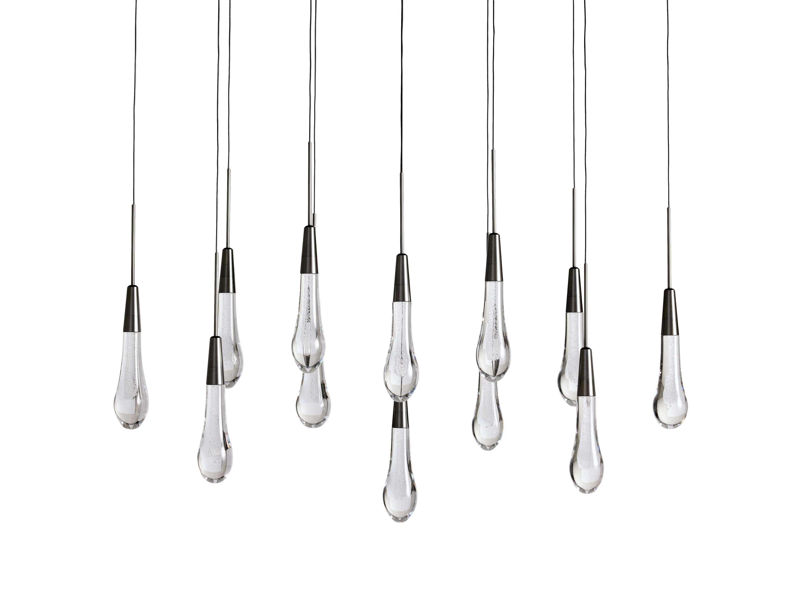 Solitaire Linear Chandelier-VaseLamps