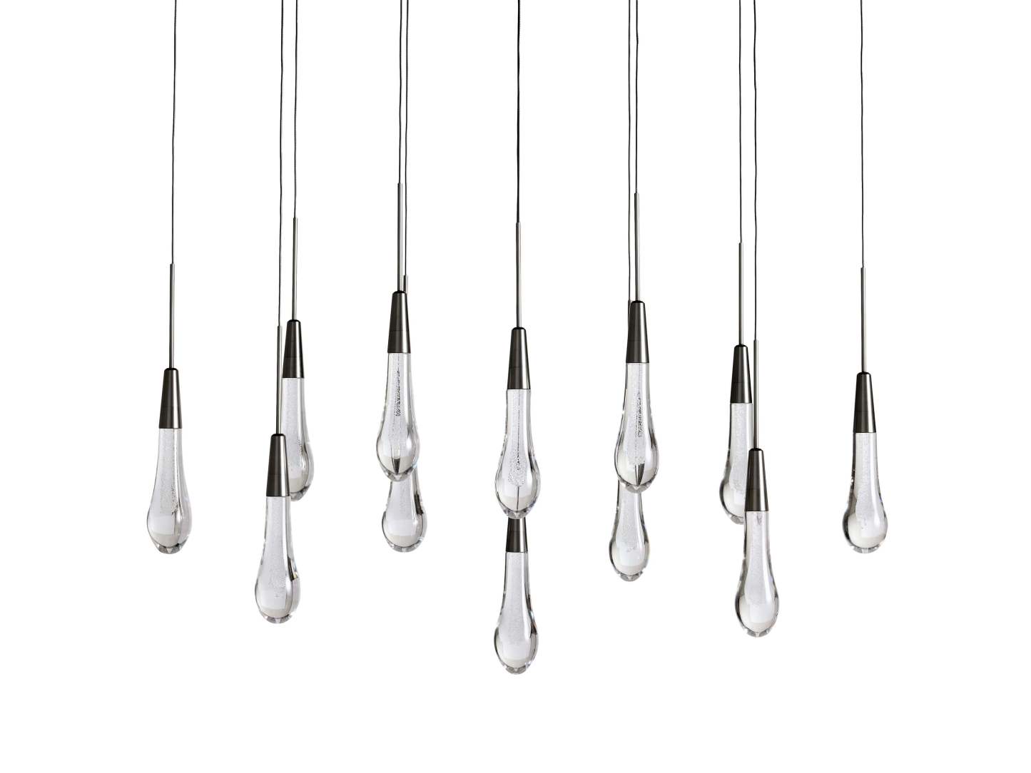 Solitaire Linear Chandelier-VaseLamps