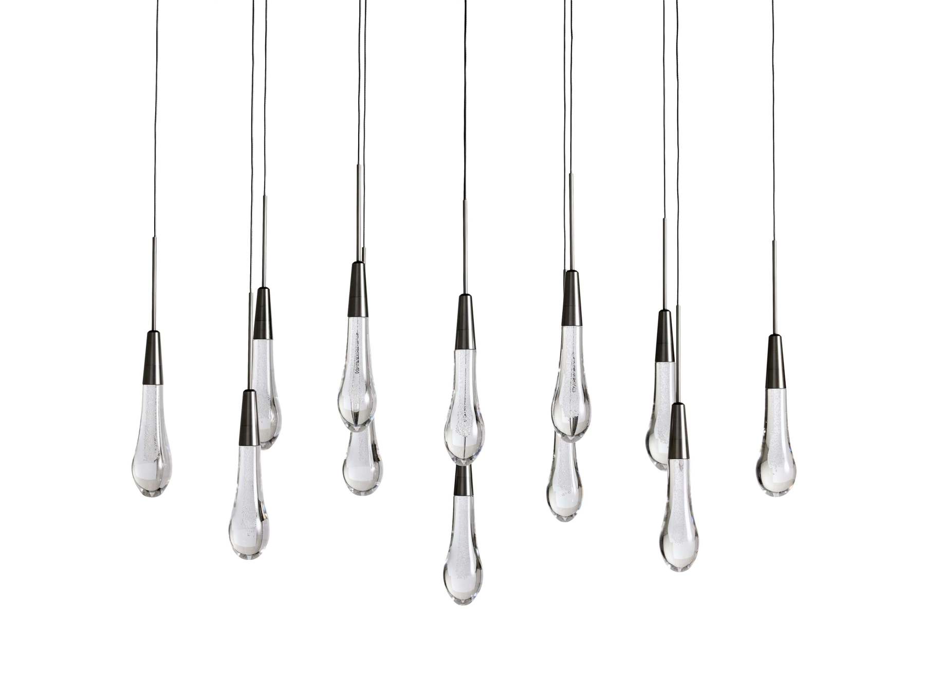 Solitaire Linear Chandelier-VaseLamps