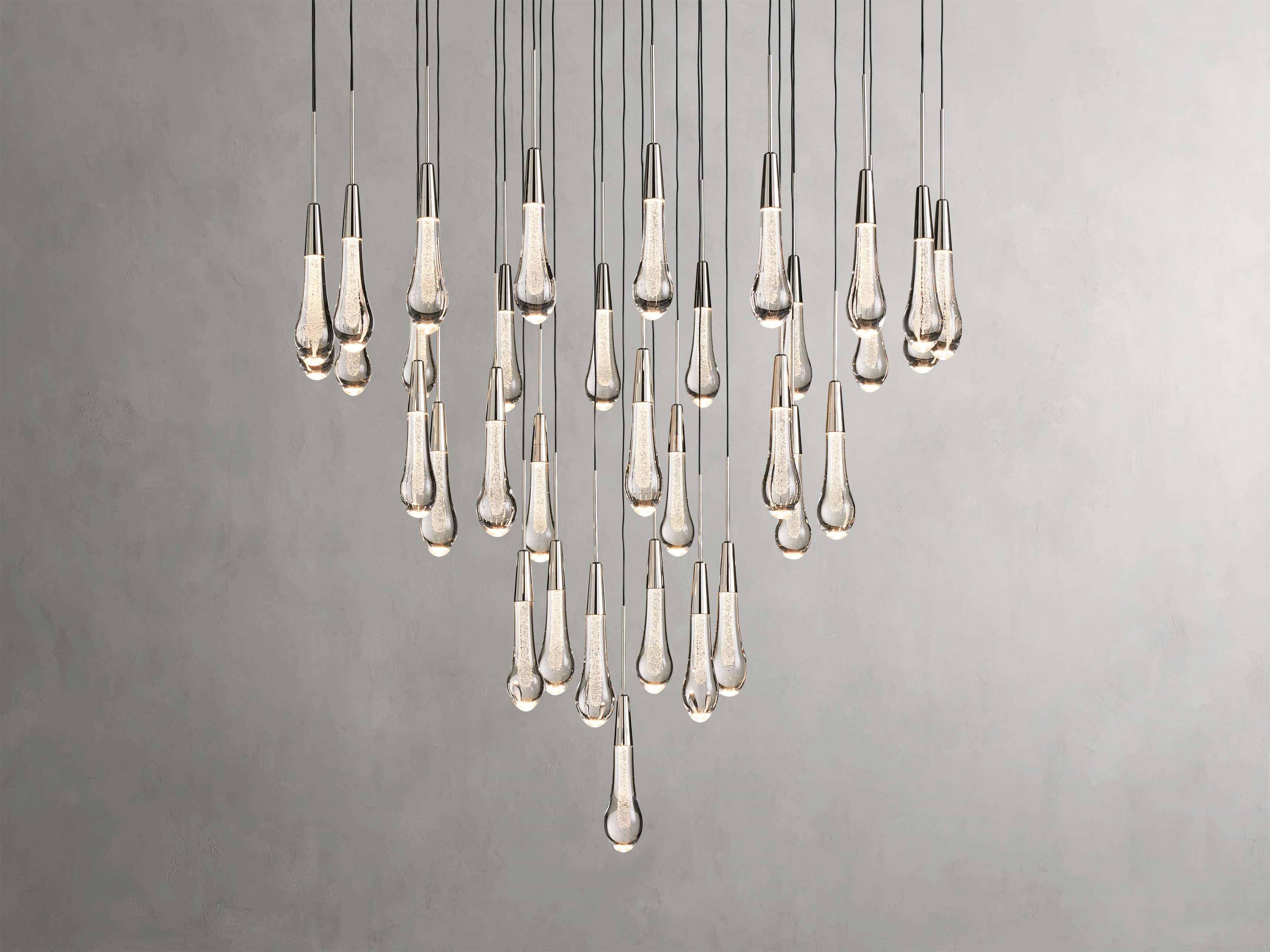 Solitaire Round Chandelier-VaseLamps