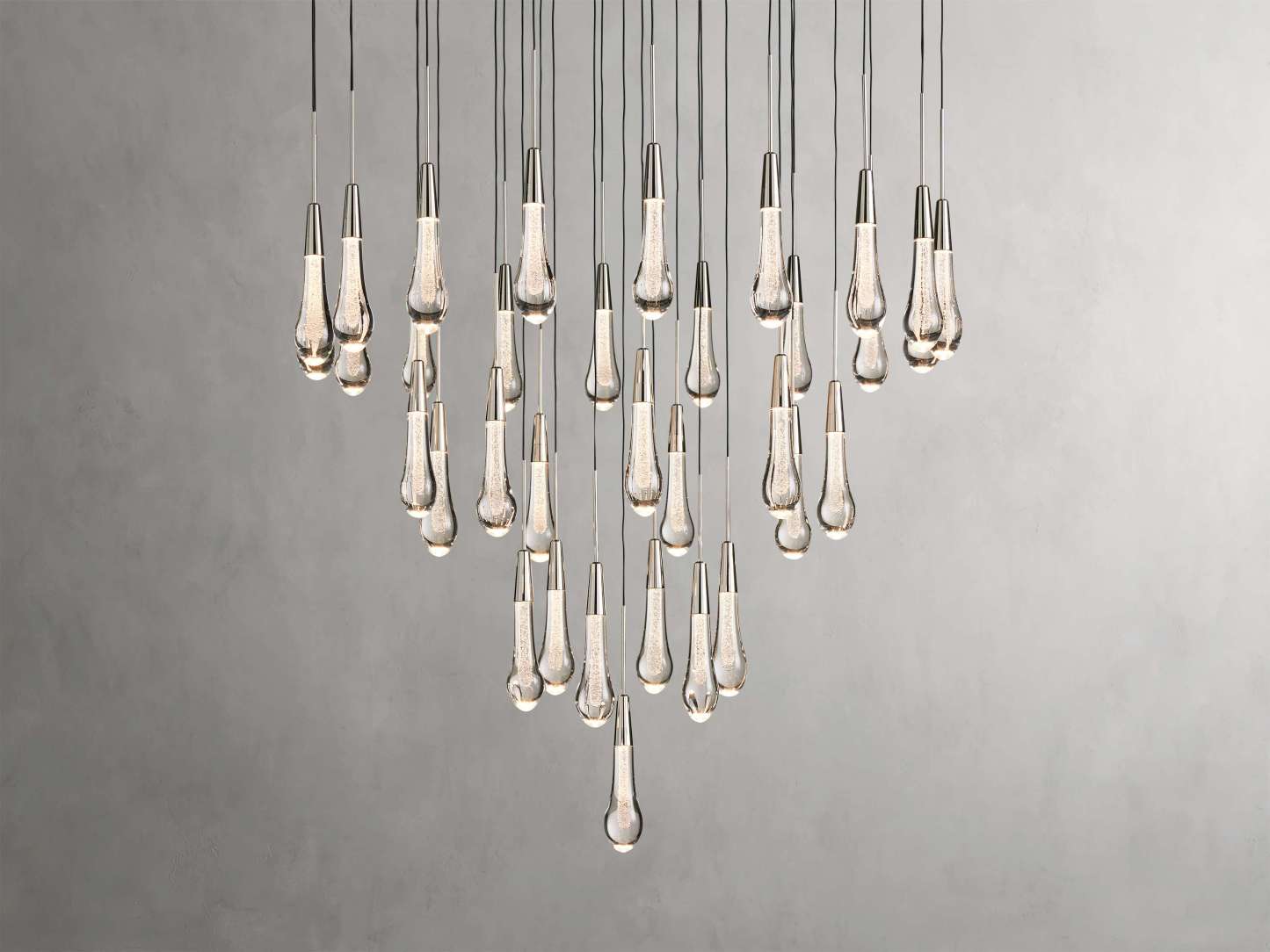 Solitaire Round Chandelier-VaseLamps