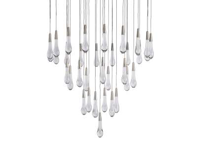 Solitaire Round Chandelier-VaseLamps