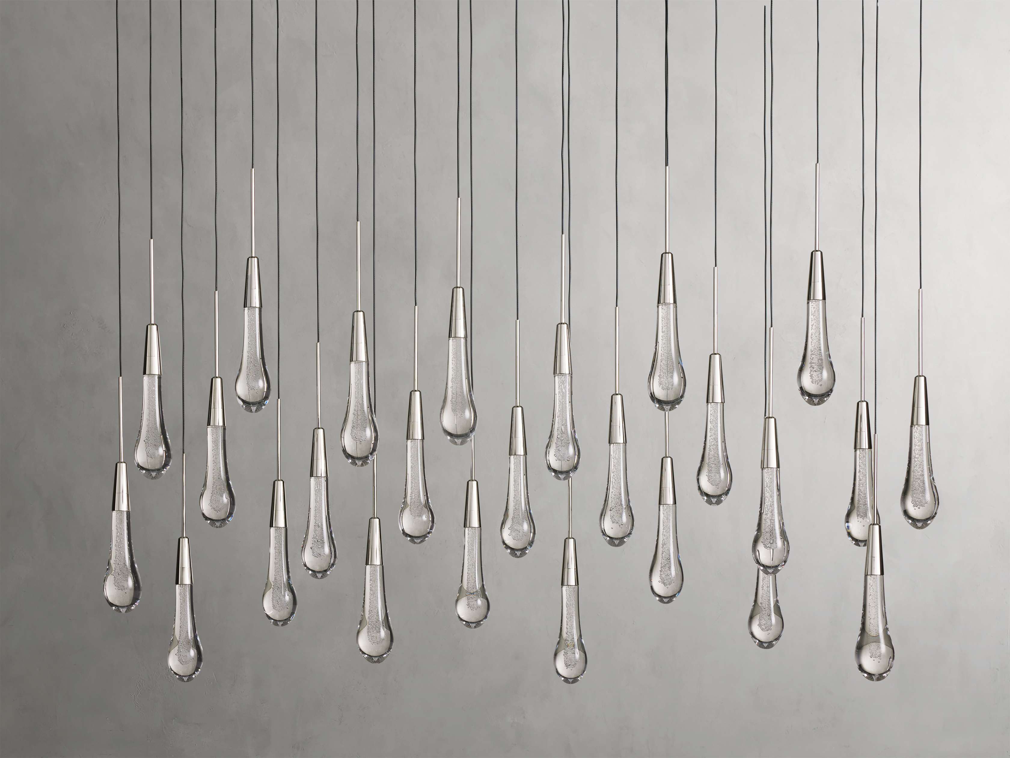 Solitaire Linear Chandelier-VaseLamps