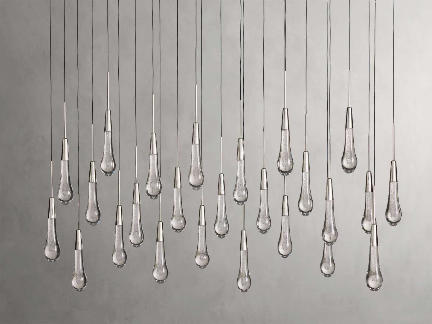 Solitaire Linear Chandelier-VaseLamps