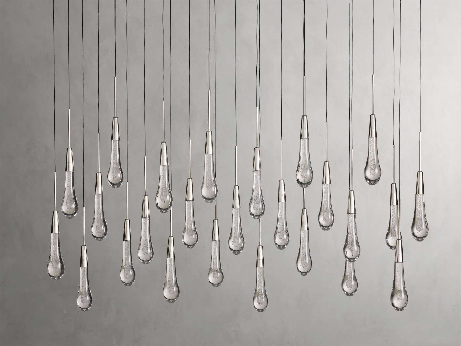 Solitaire Linear Chandelier-VaseLamps