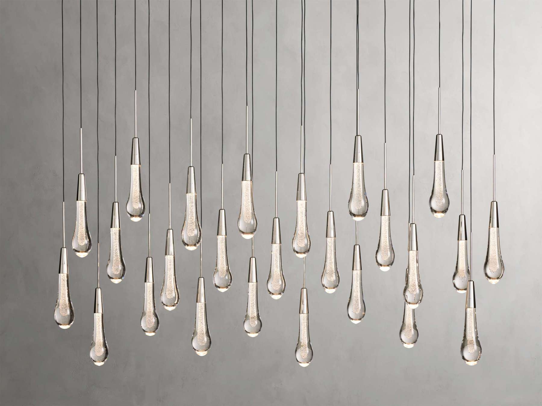 Solitaire Linear Chandelier-VaseLamps