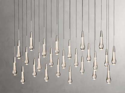 Solitaire Linear Chandelier-VaseLamps