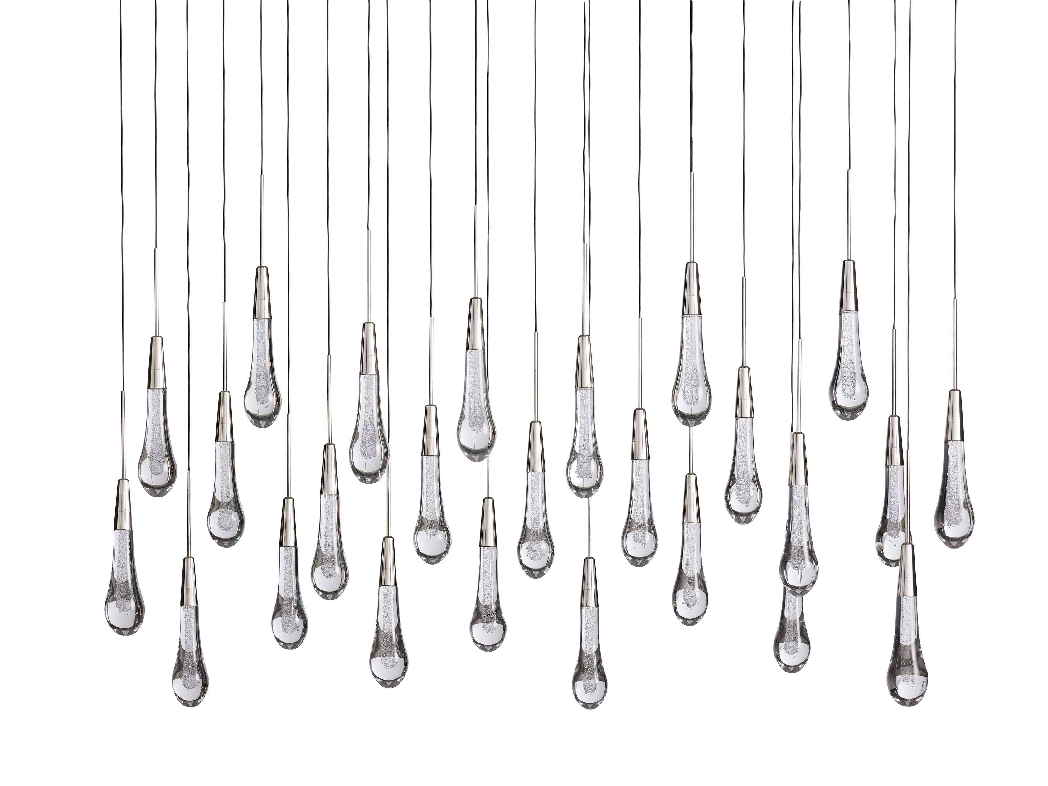 Solitaire Linear Chandelier-VaseLamps