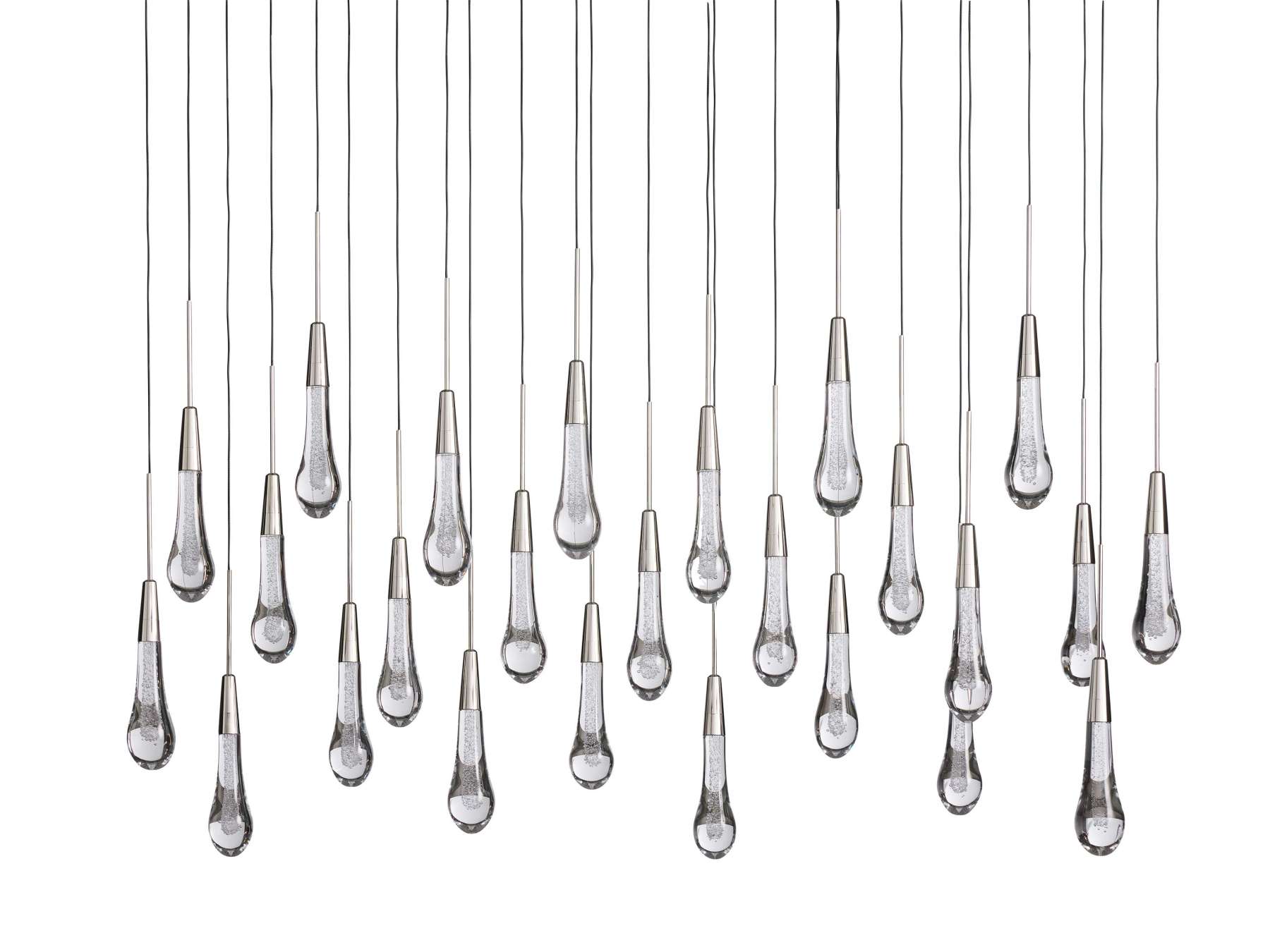 Solitaire Linear Chandelier-VaseLamps