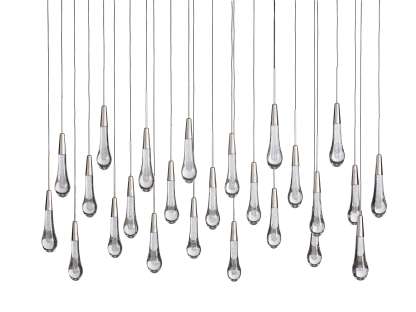 Solitaire Linear Chandelier-VaseLamps
