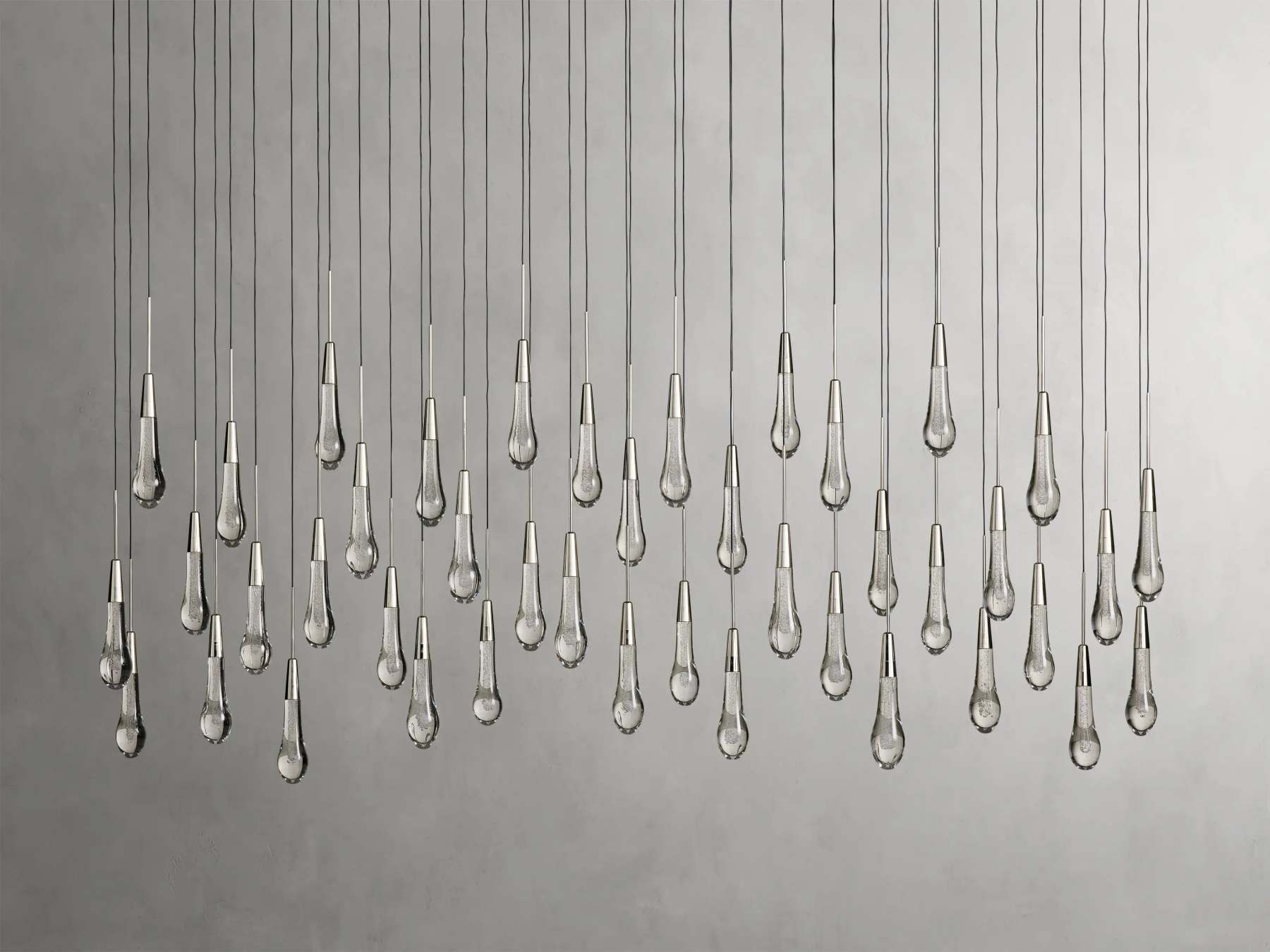 Solitaire Linear Chandelier-VaseLamps