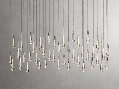 Solitaire Linear Chandelier-VaseLamps