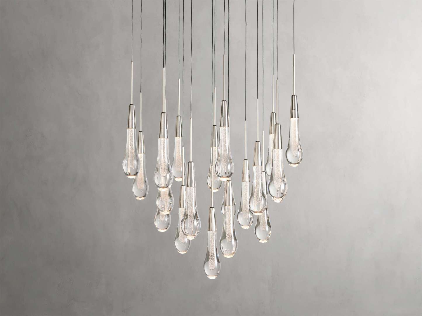 Solitaire Round Chandelier-VaseLamps
