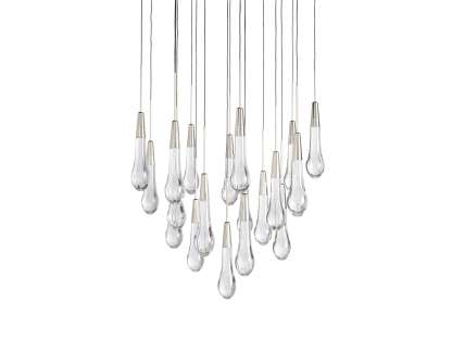 Solitaire Round Chandelier-VaseLamps