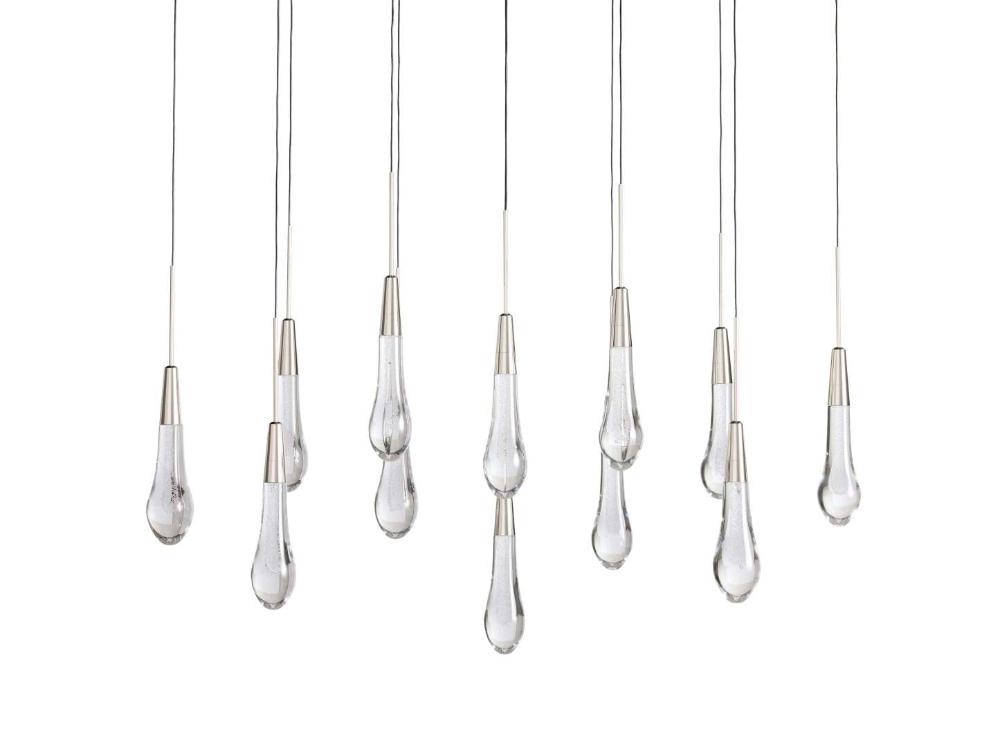 Solitaire Linear Chandelier-VaseLamps
