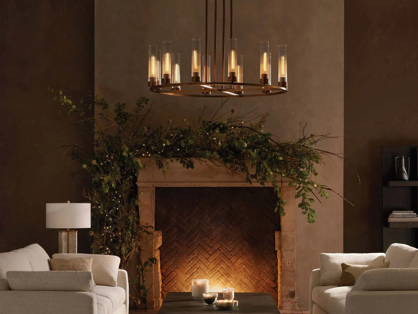 Andreas Round Chandelier-VaseLamps