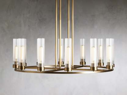 Andreas Round Chandelier-VaseLamps