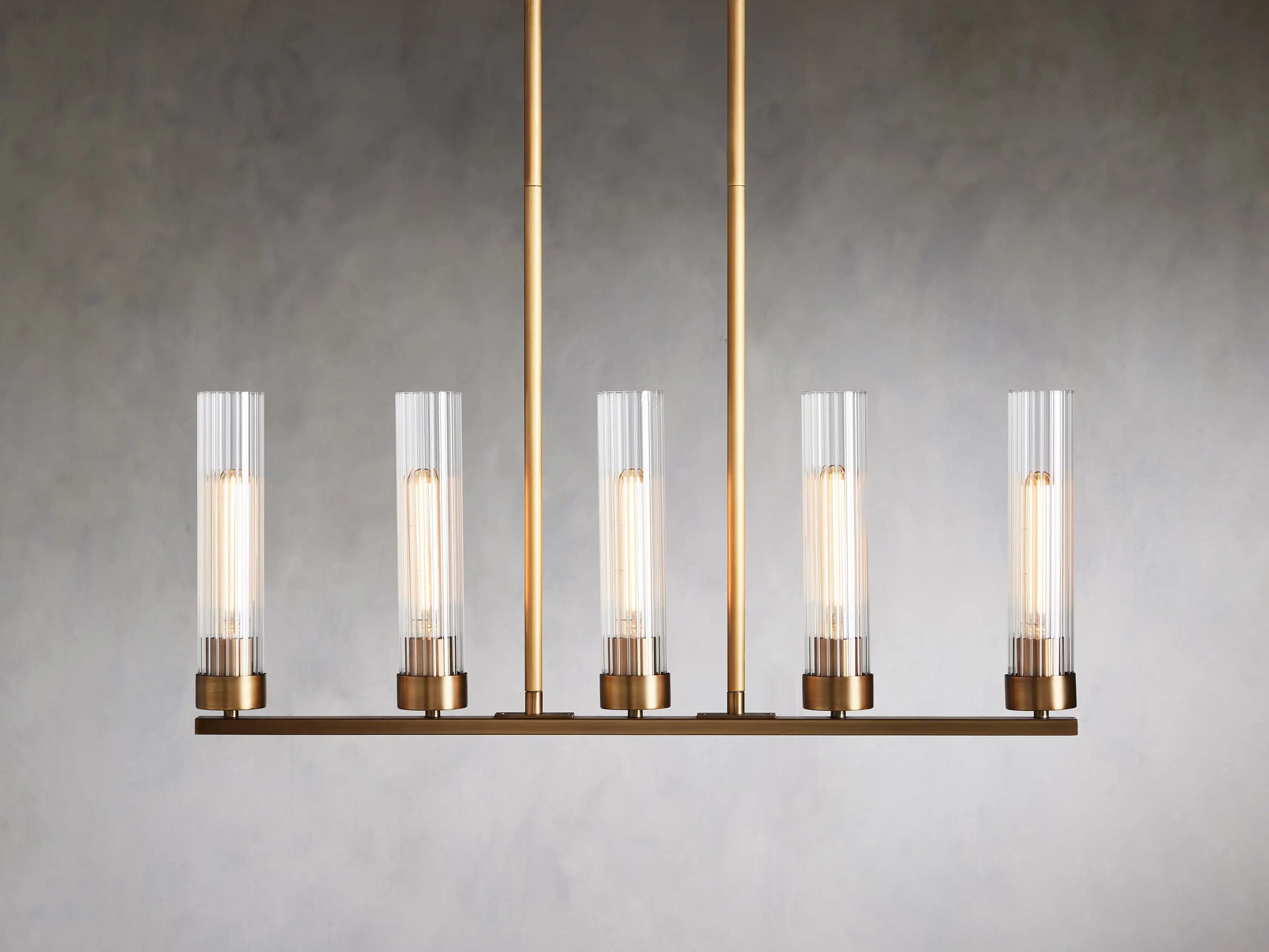 Andreas Linear Chandelier-VaseLamps