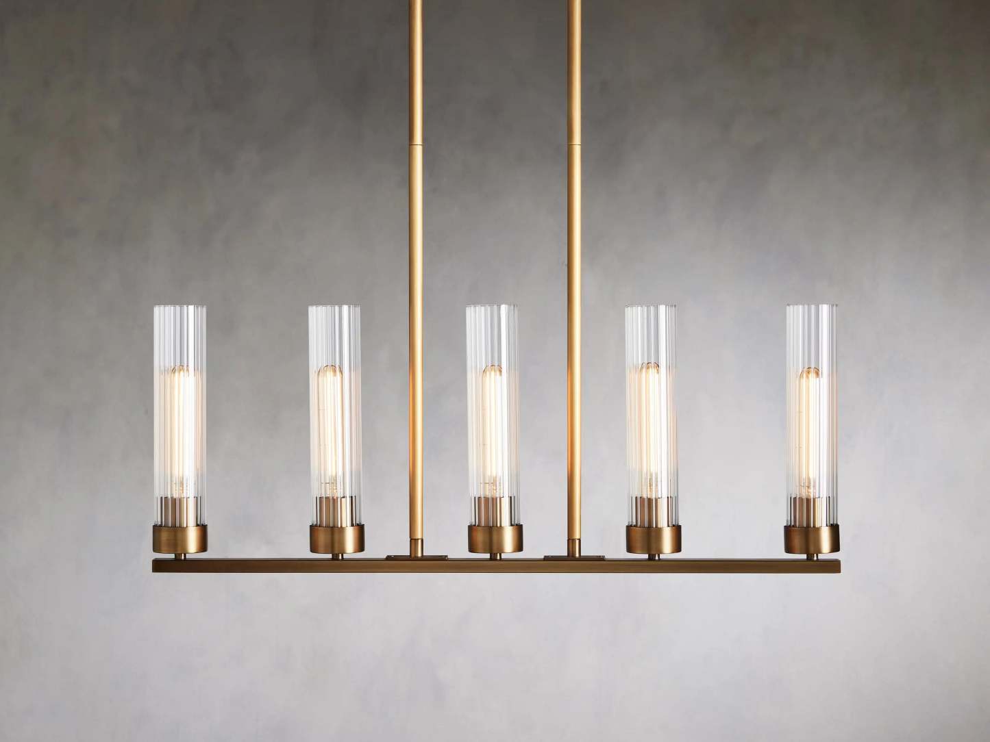 Andreas Linear Chandelier-VaseLamps