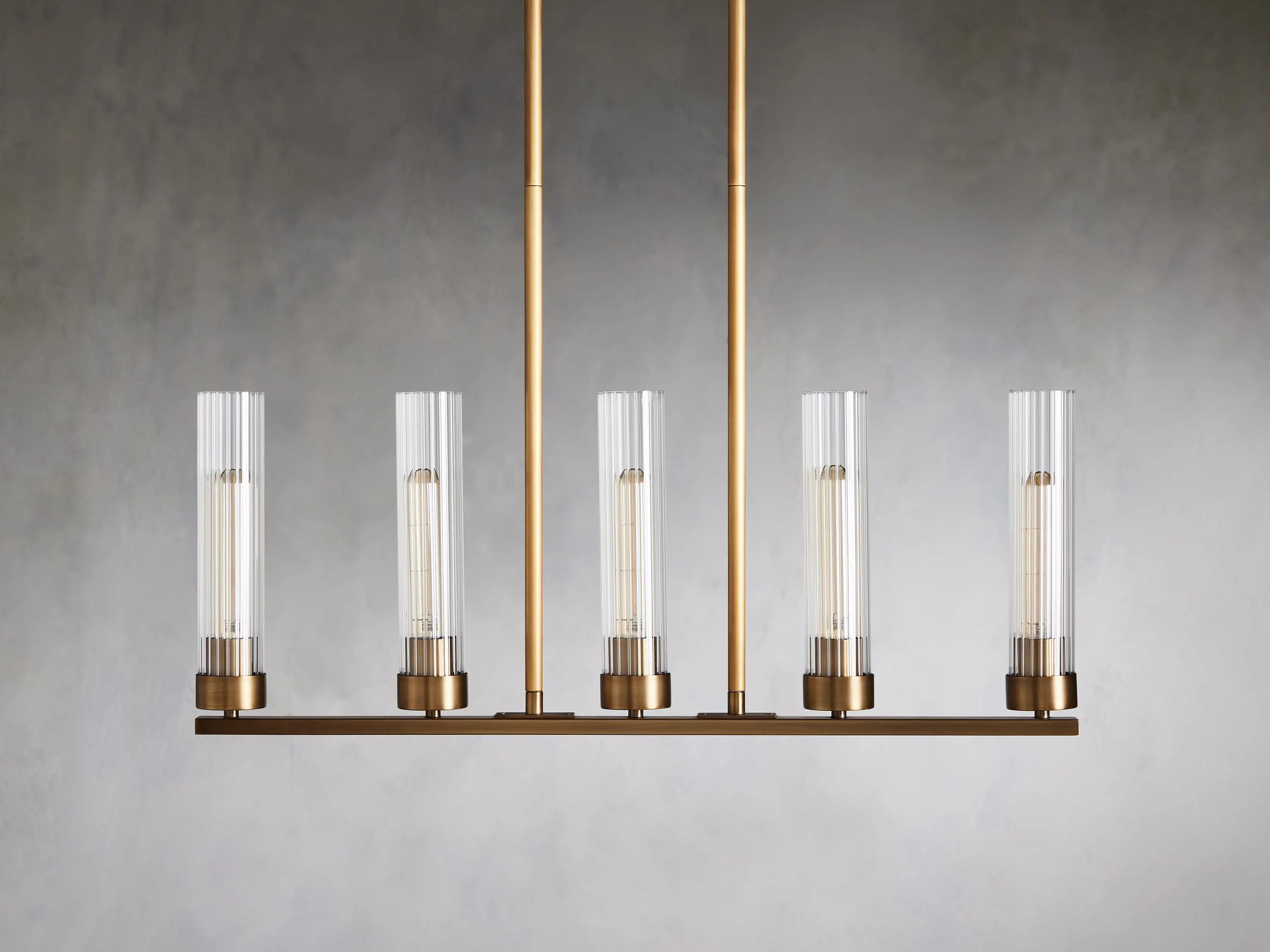 Andreas Linear Chandelier-VaseLamps