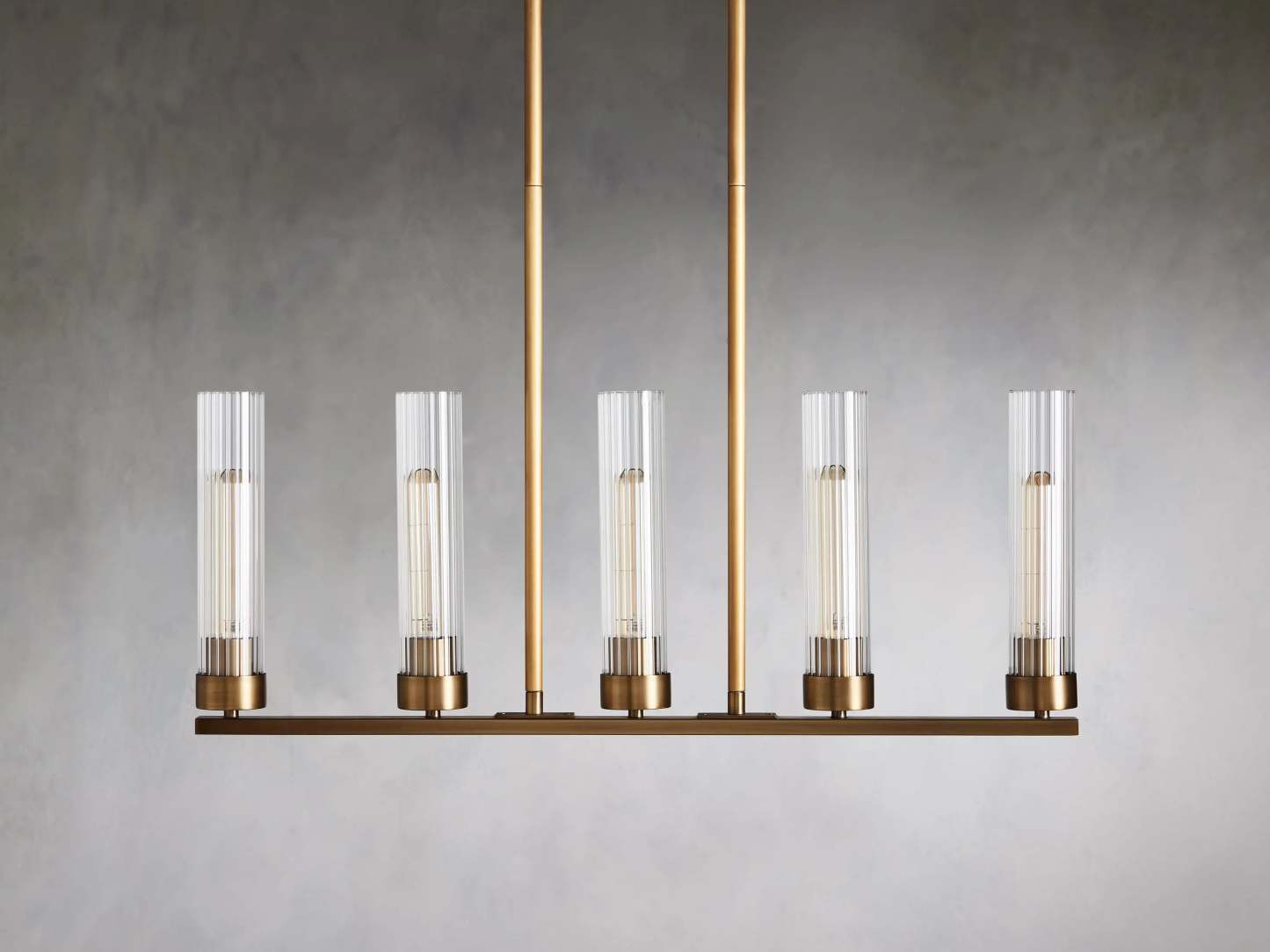 Andreas Linear Chandelier-VaseLamps