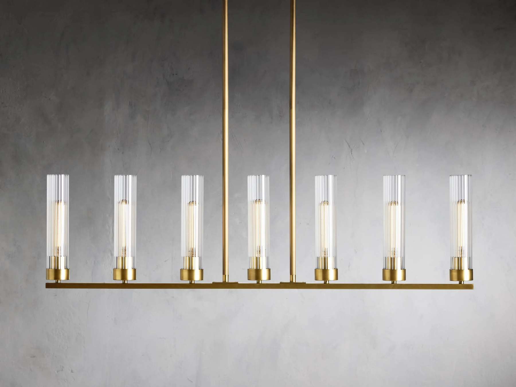 Andreas Linear Chandelier-VaseLamps