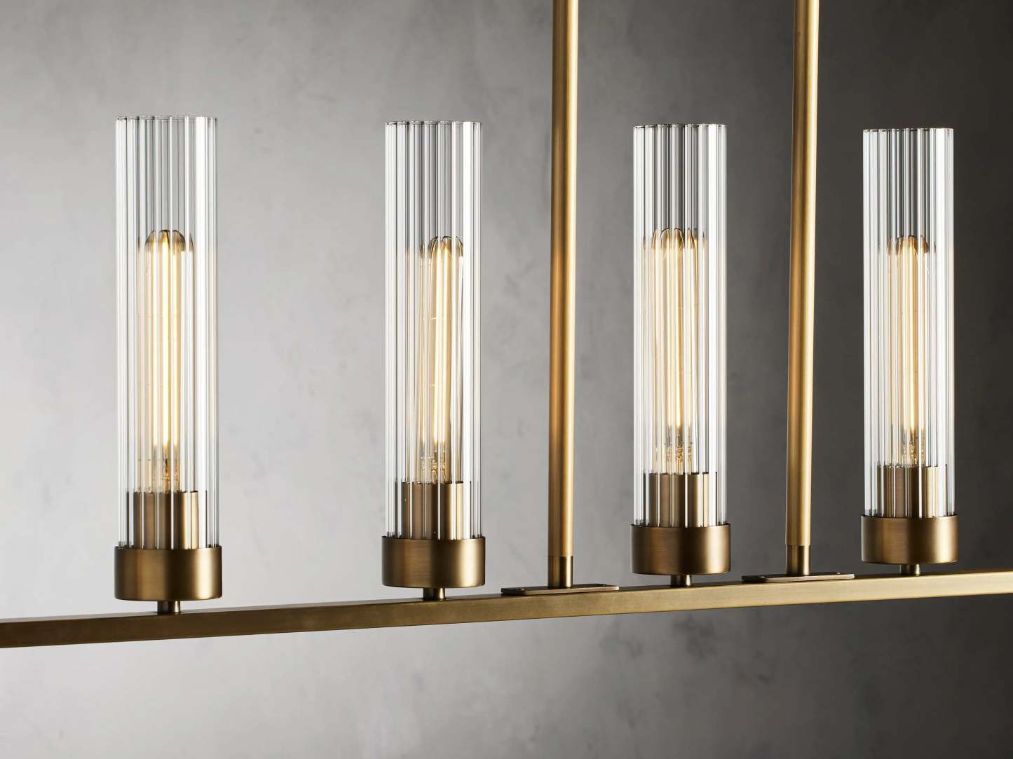 Andreas Linear Chandelier-VaseLamps